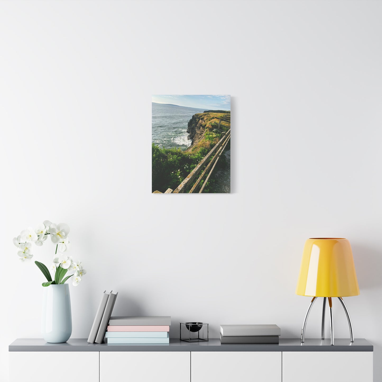 Ballybunion Cliff Walk Matte Canvas, Stretched, 1.25"