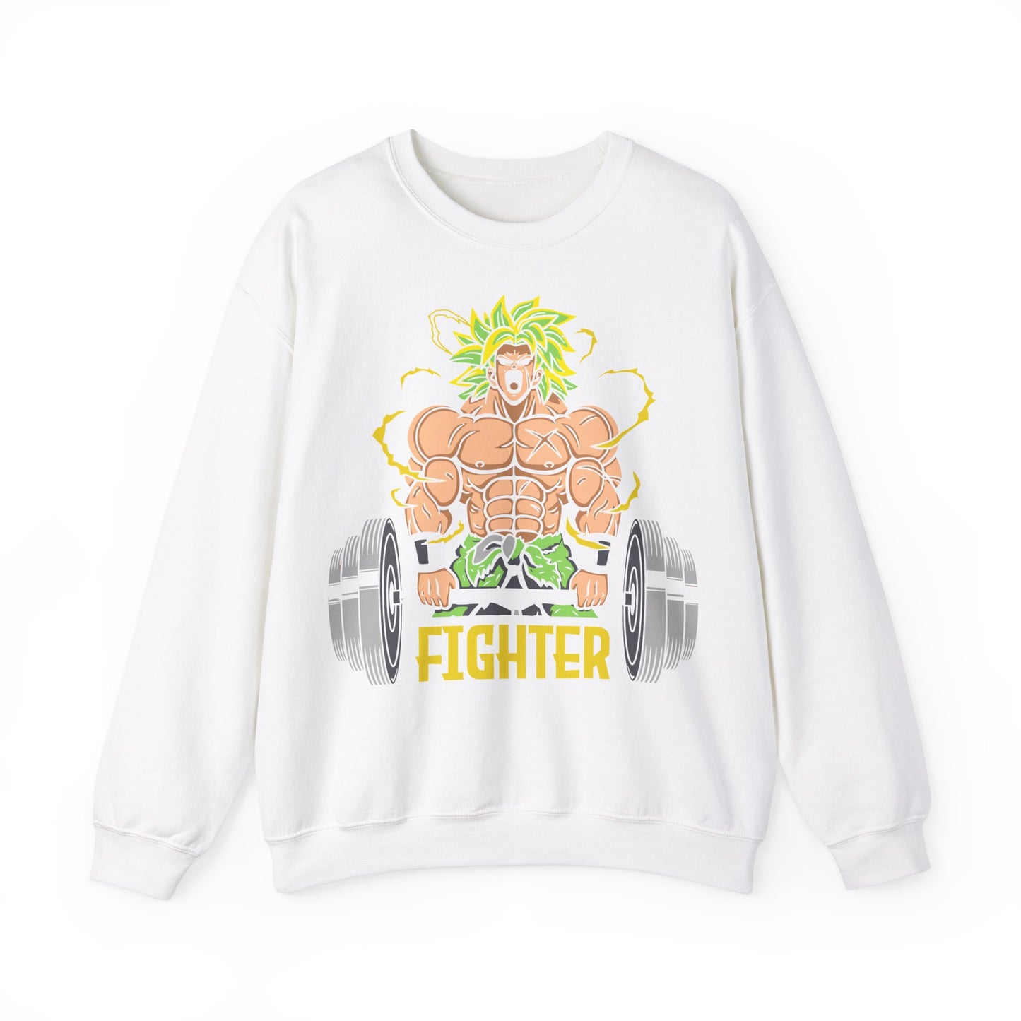 Fighter Activate Unisex Heavy Blend™ Crewneck Sweatshirt - Perfect for Fitness Enthusiasts
