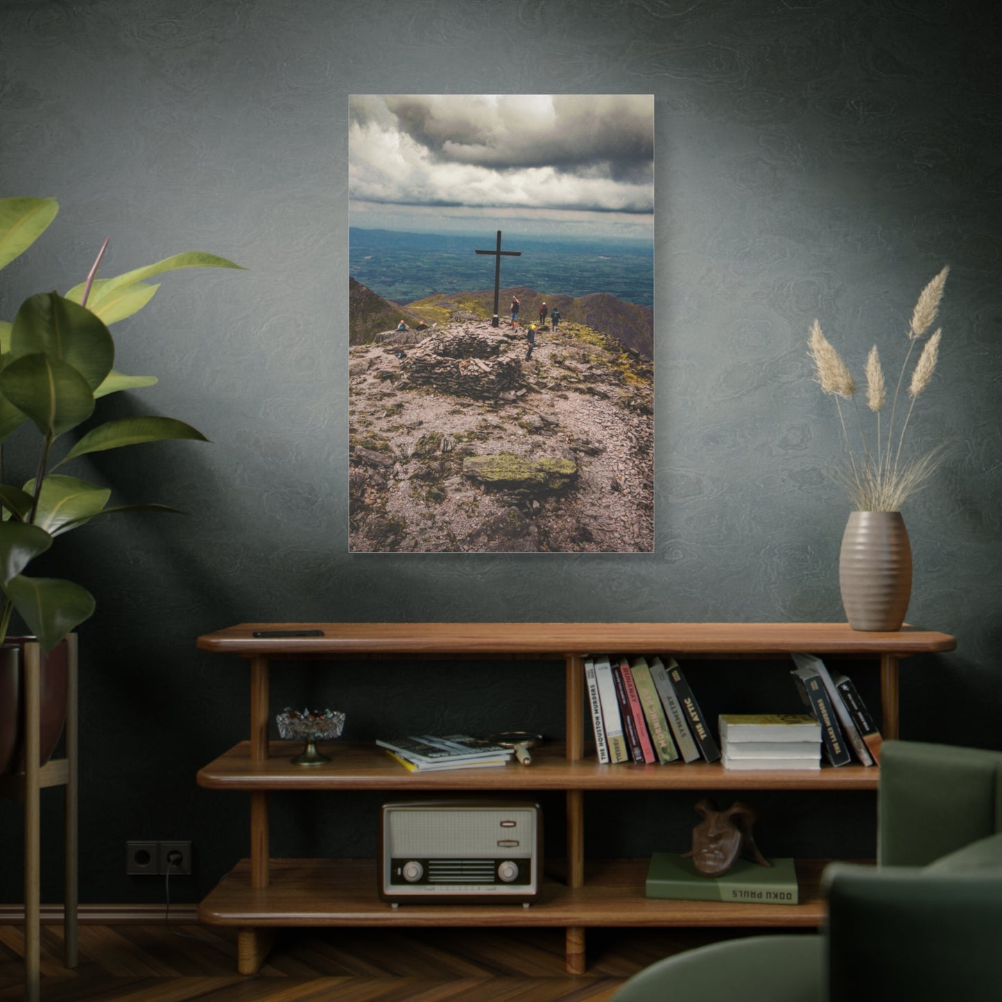 Carrauntoohil Summit Matte Canvas, Stretched, 1.25"