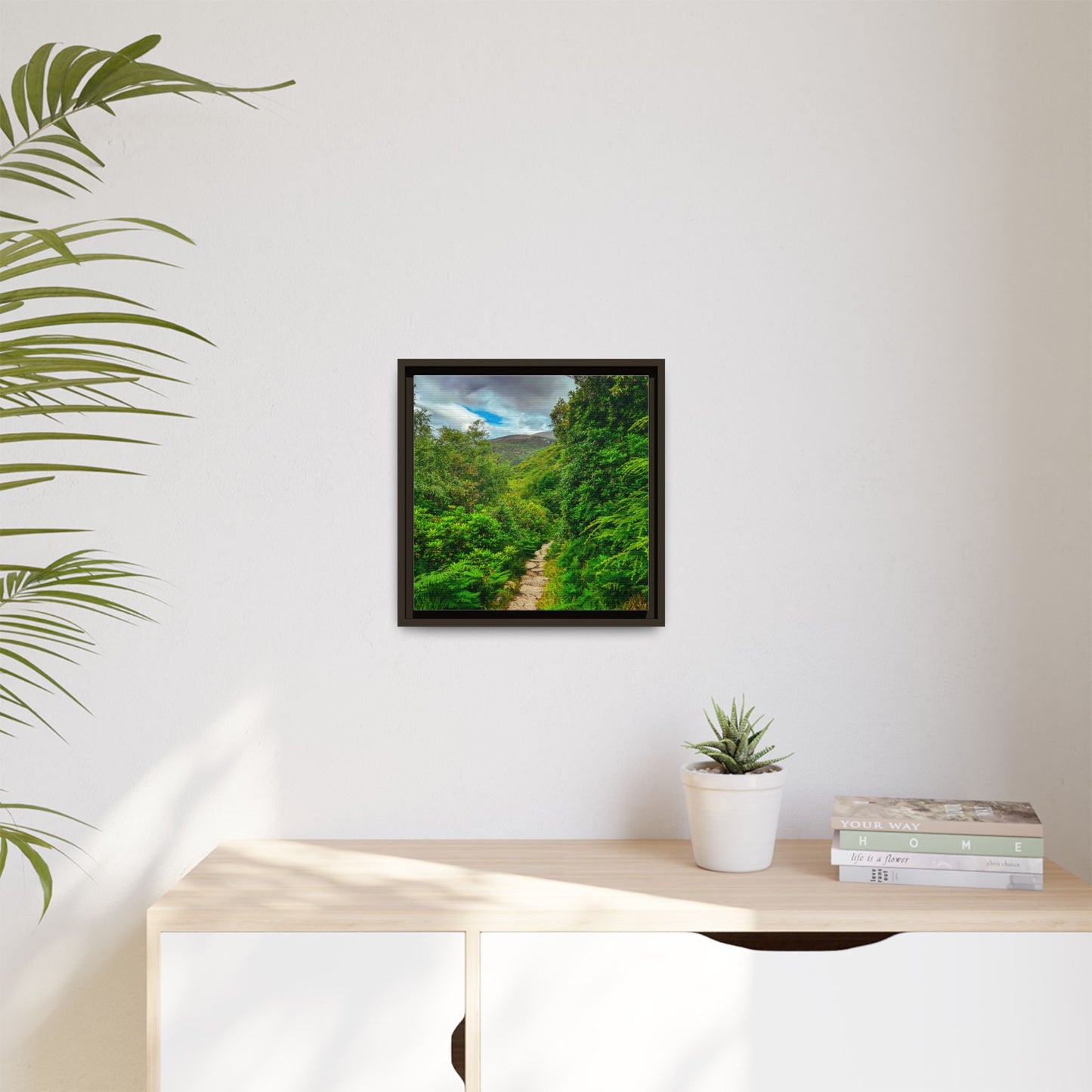 Torc Trail Matte Canvas, Framed (Multi-color)