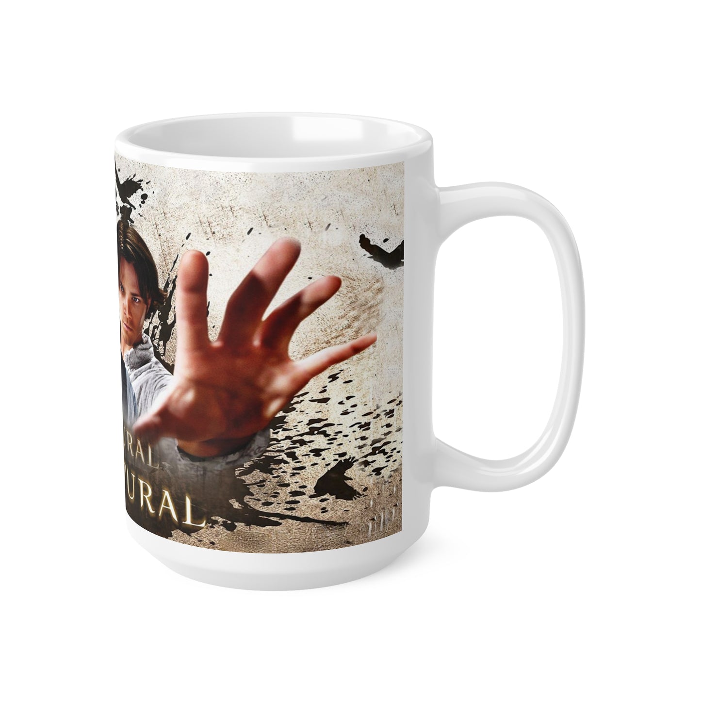 Supernatural Themed Ceramic Coffee Cup - 11oz & 15oz, Perfect Gift for Fans