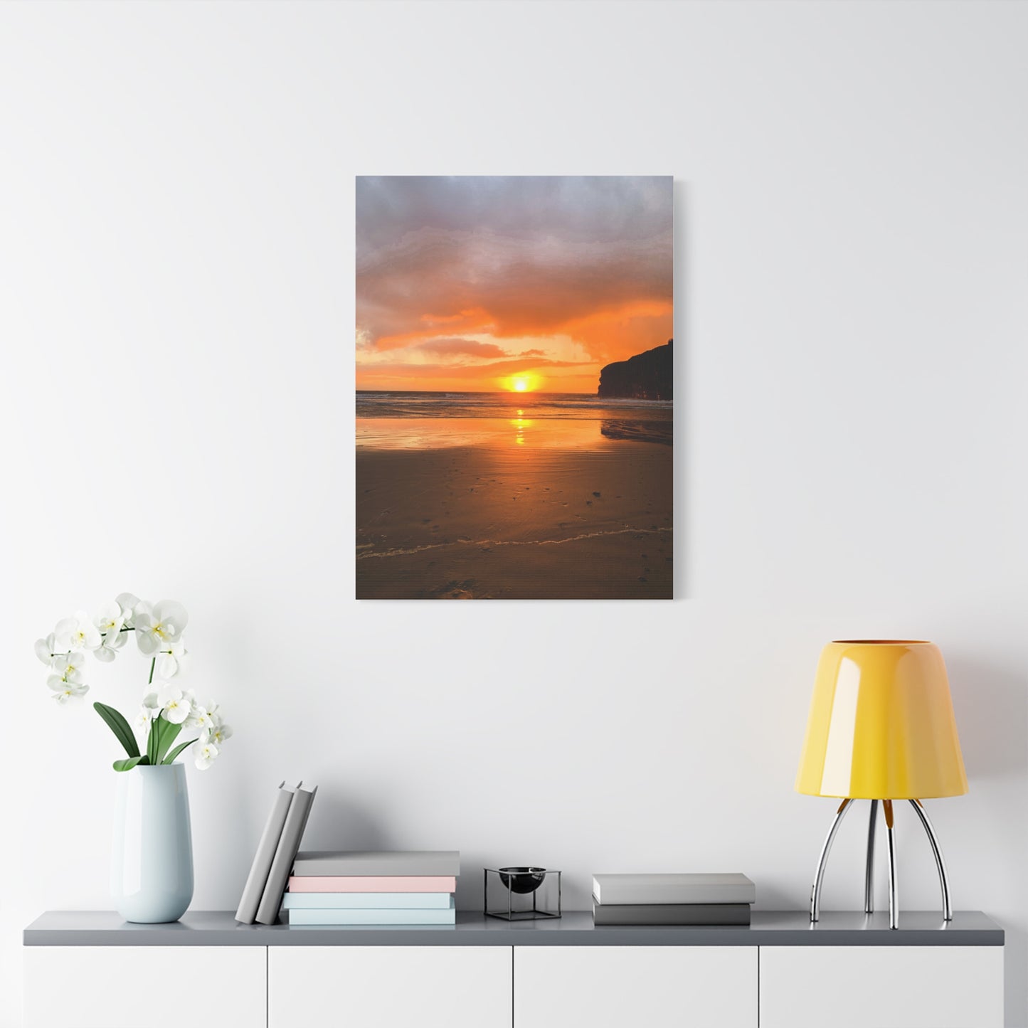 Sunset in Ballybunion Matte Canvas, Stretched, 1.25"