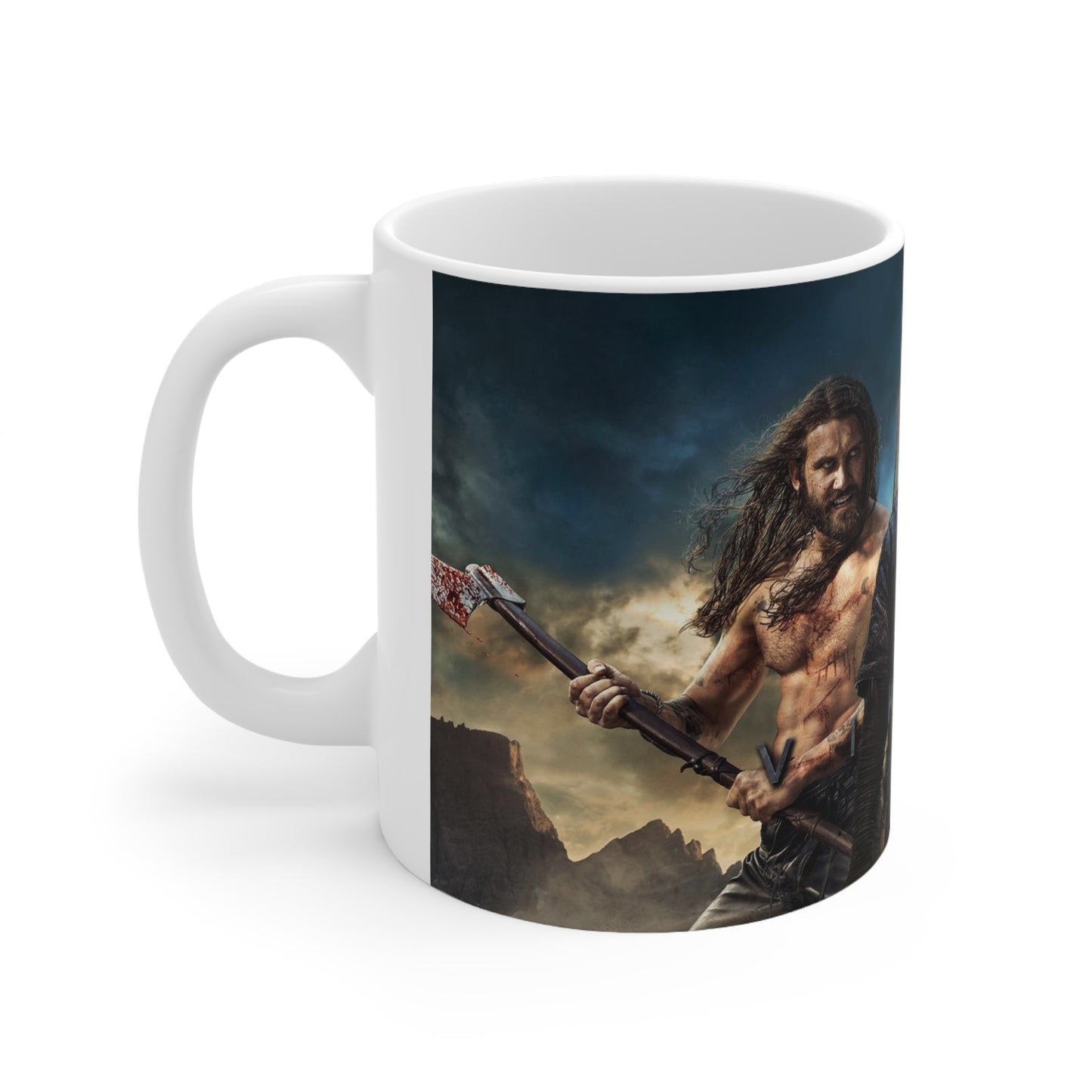 Vikings-Themed Ceramic Coffee Cups - 11oz & 15oz, Perfect for Fans