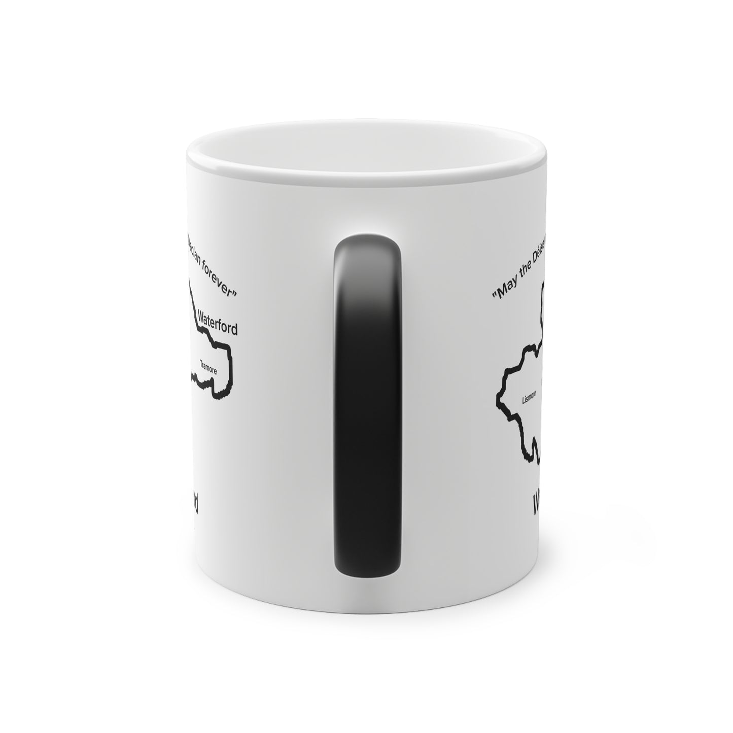 Waterford Magic Mug: Color - Changing Coffee Cup with Artistic Map Design