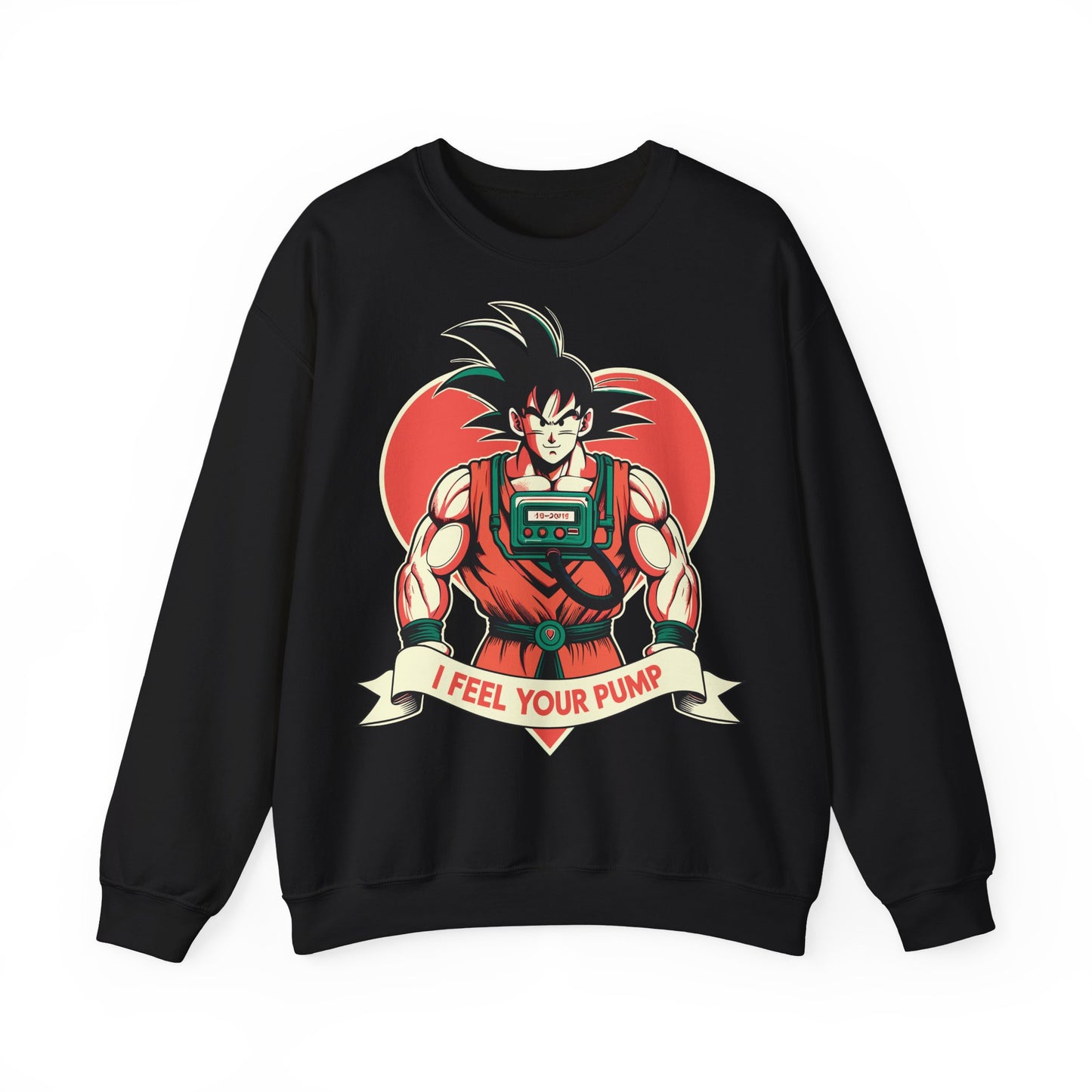 I Feel Your Pump Unisex Crewneck Sweatshirt - Retro Athletic Vibe