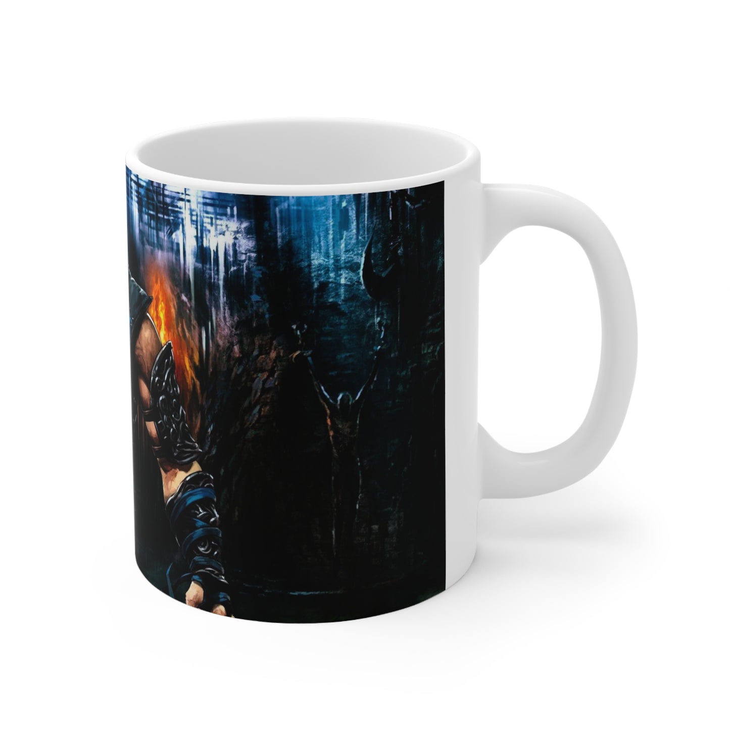 Mortal Kombat Ceramic Coffee Cup - 11oz & 15oz | Gaming Gift for Fans