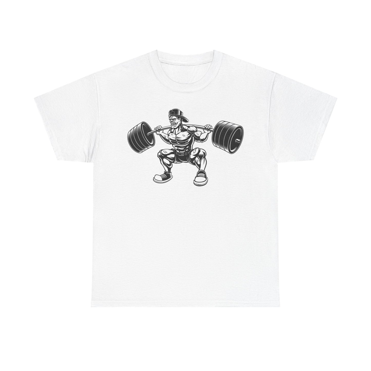 Fitness Buff Unisex Heavy Cotton Tee - Weightlifting Graphic T-Shirt