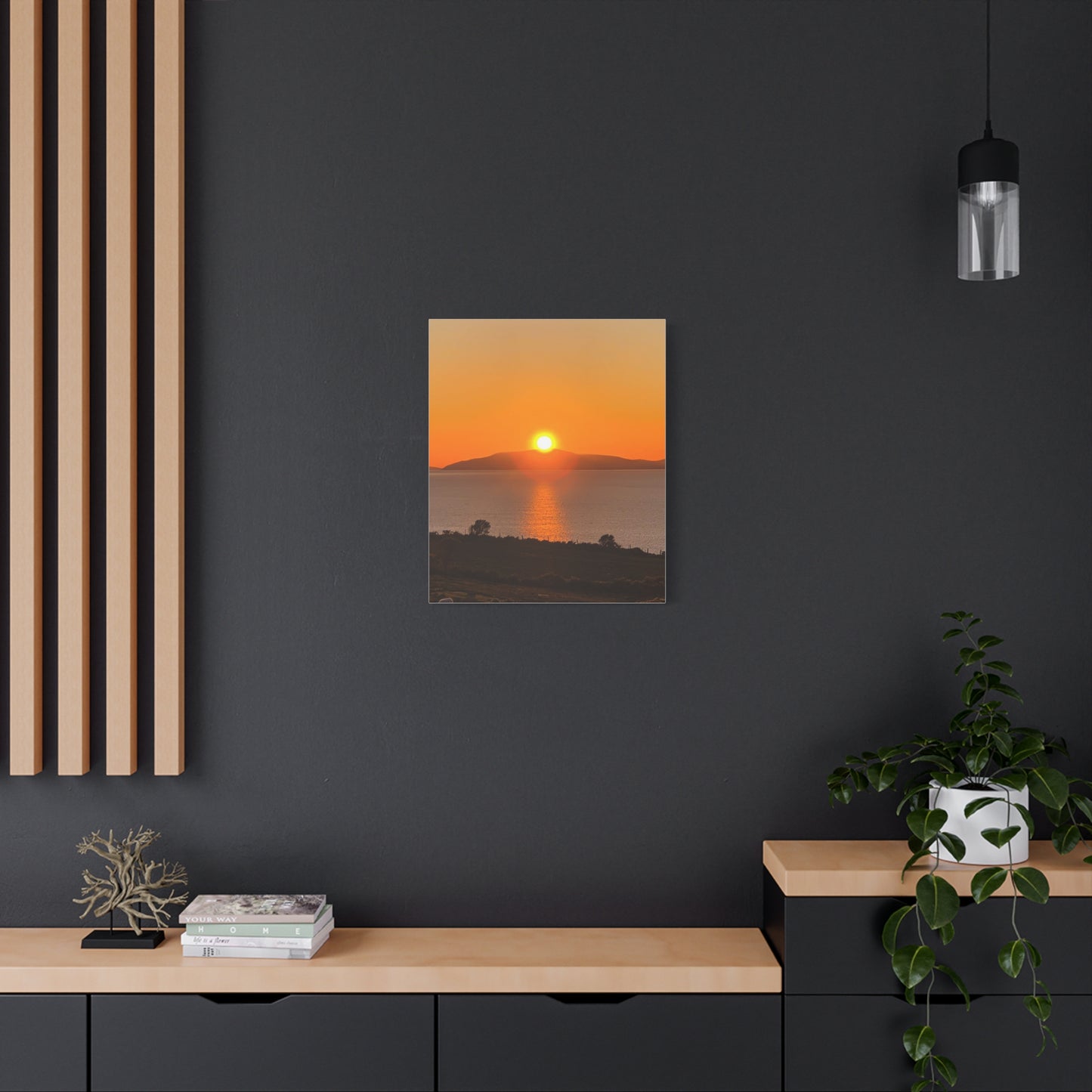 Sunset Ring of Kerry Matte Canvas, Stretched, 1.25"