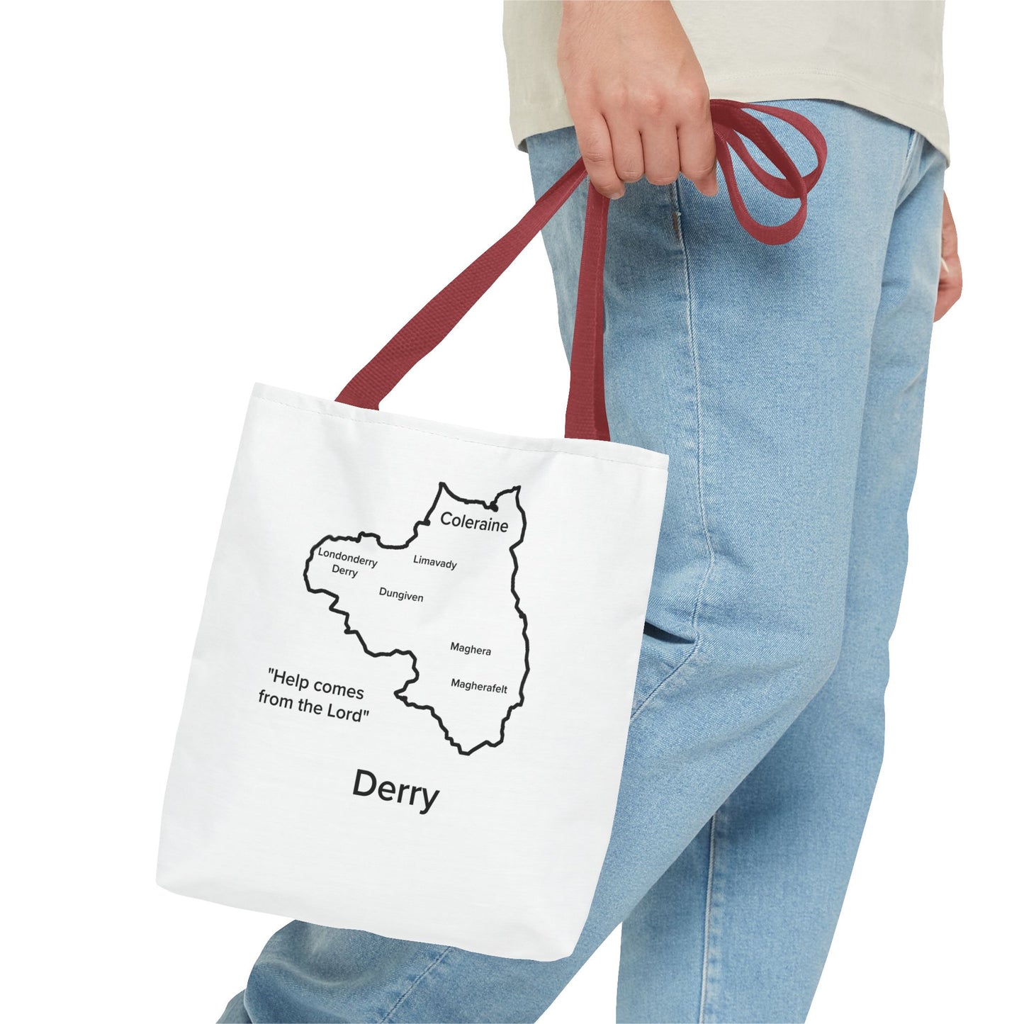 Derry Tote Bag White Edition