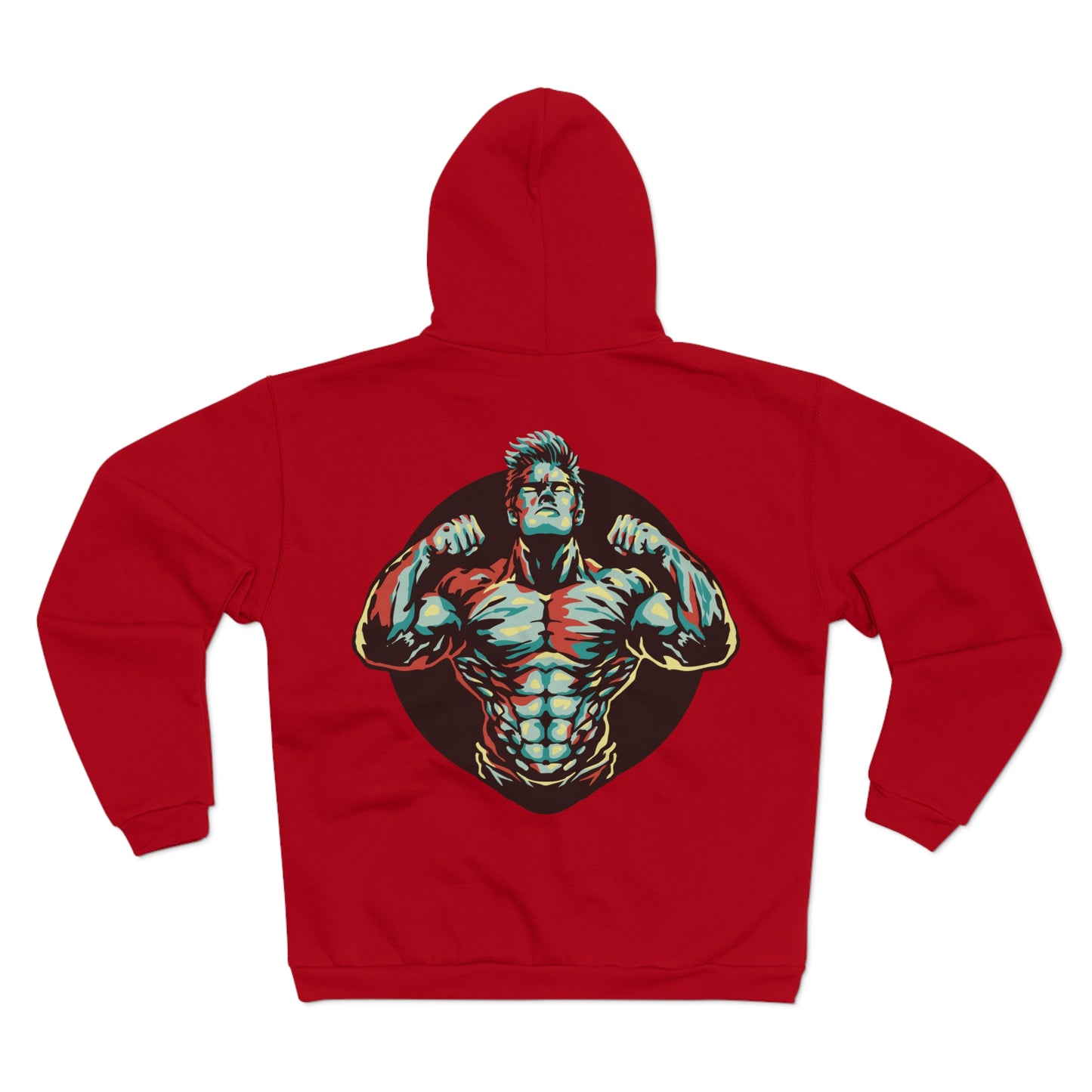 Muscle Power Unisex Zip-Up Hoodie - Strength & Fitness Apparel