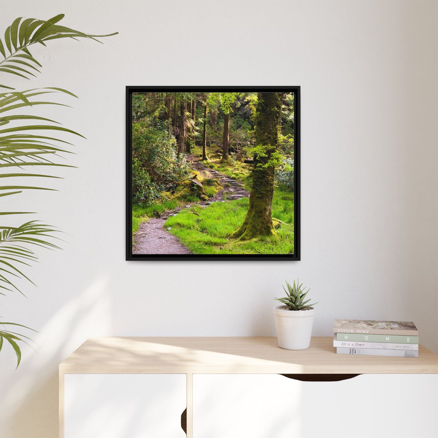 Torc Trail Matte Canvas, Framed (Multi-color)