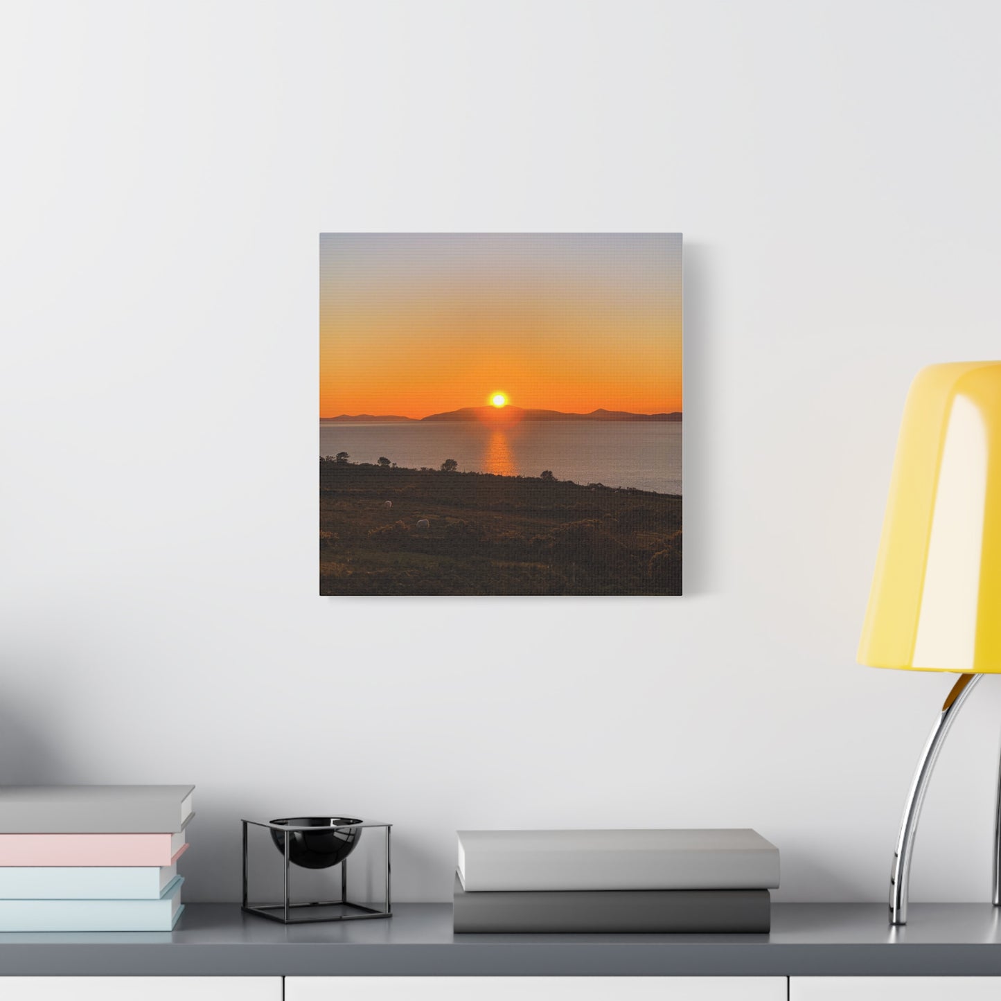 Sunset Ring of Kerry Matte Canvas, Stretched, 1.25"