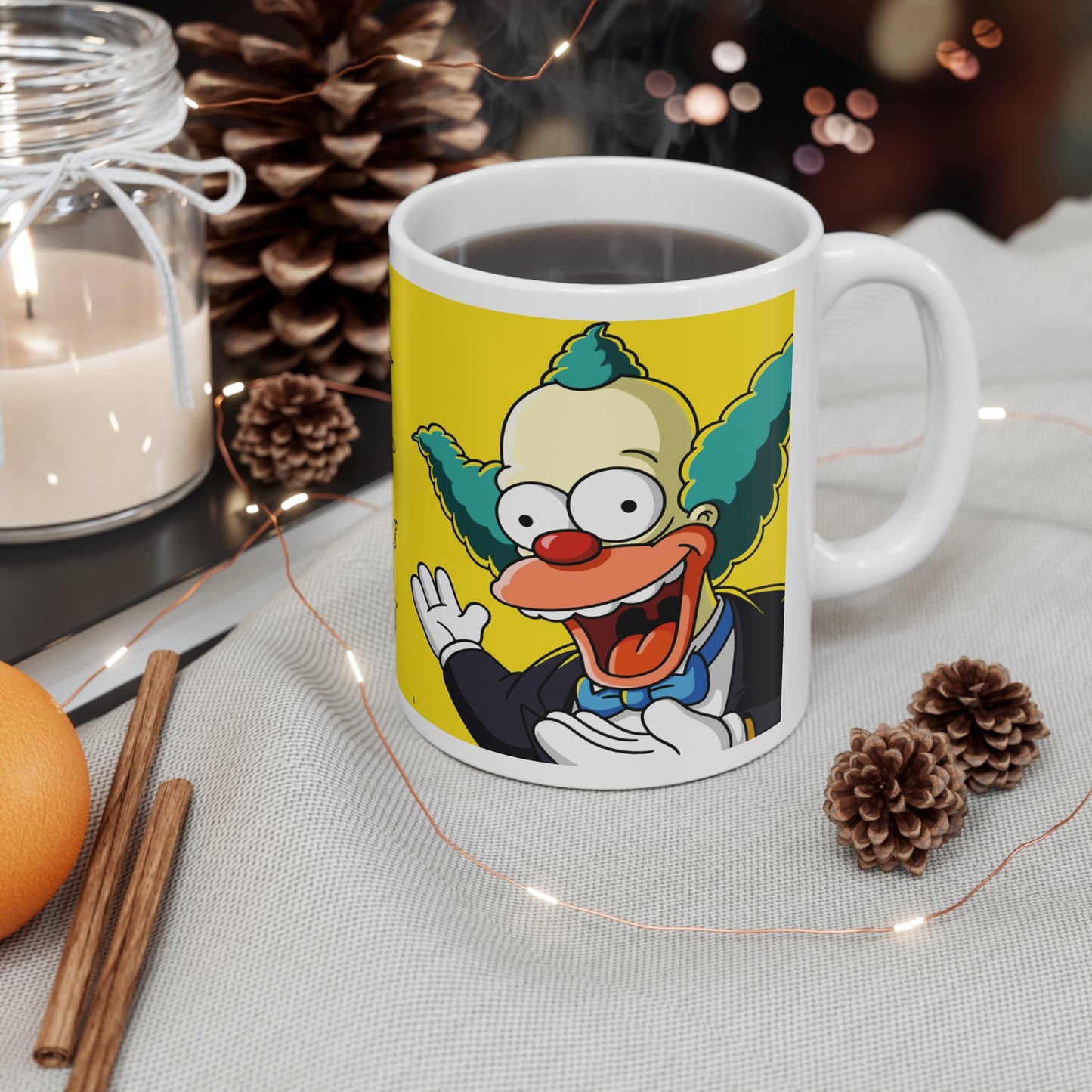 Whimsical Clown Ceramic Coffee Mug - Perfect for Collectors & Gift Givers