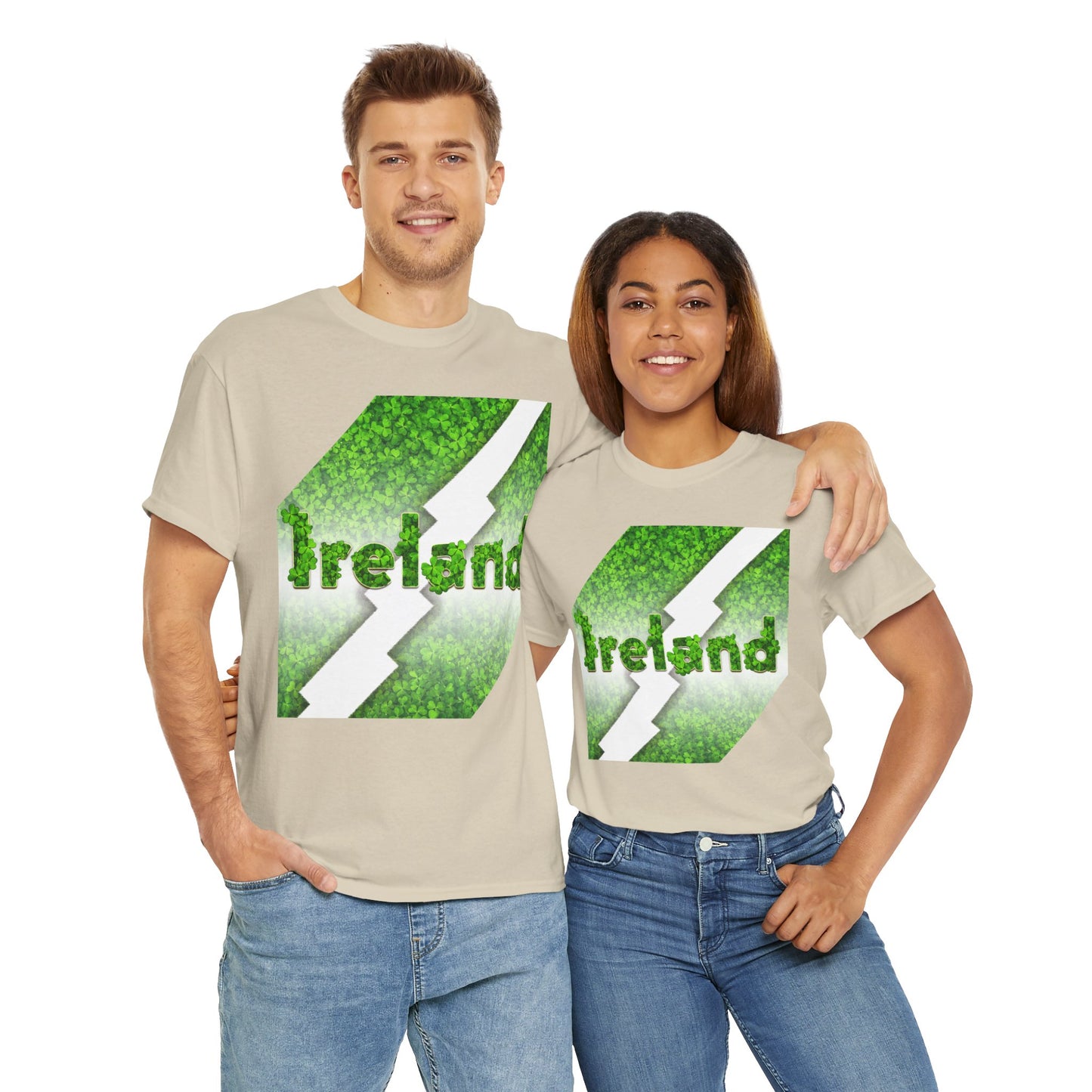 Eire Green Unisex Heavy Cotton Tee