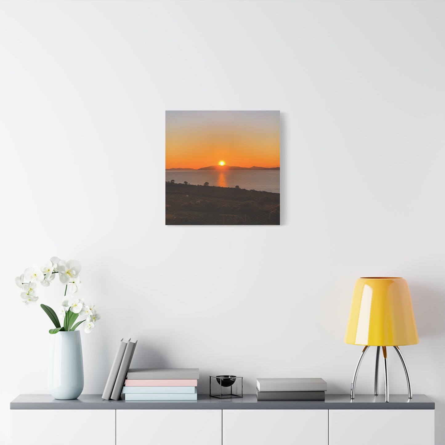 Sunset Ring of Kerry Matte Canvas, Stretched, 1.25"