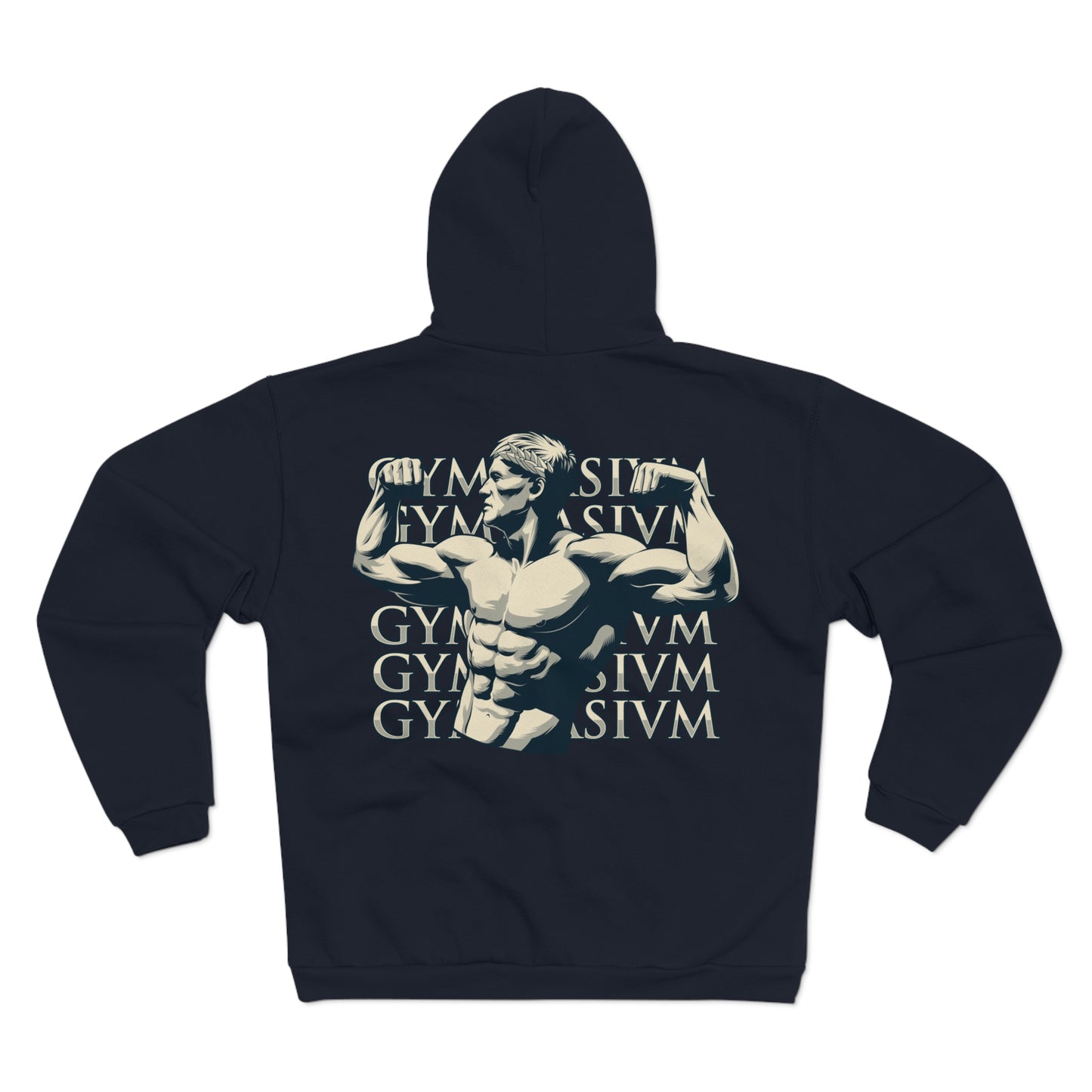 Gym Motivation Unisex Hooded Zip Sweatshirt | Fitness Apparel