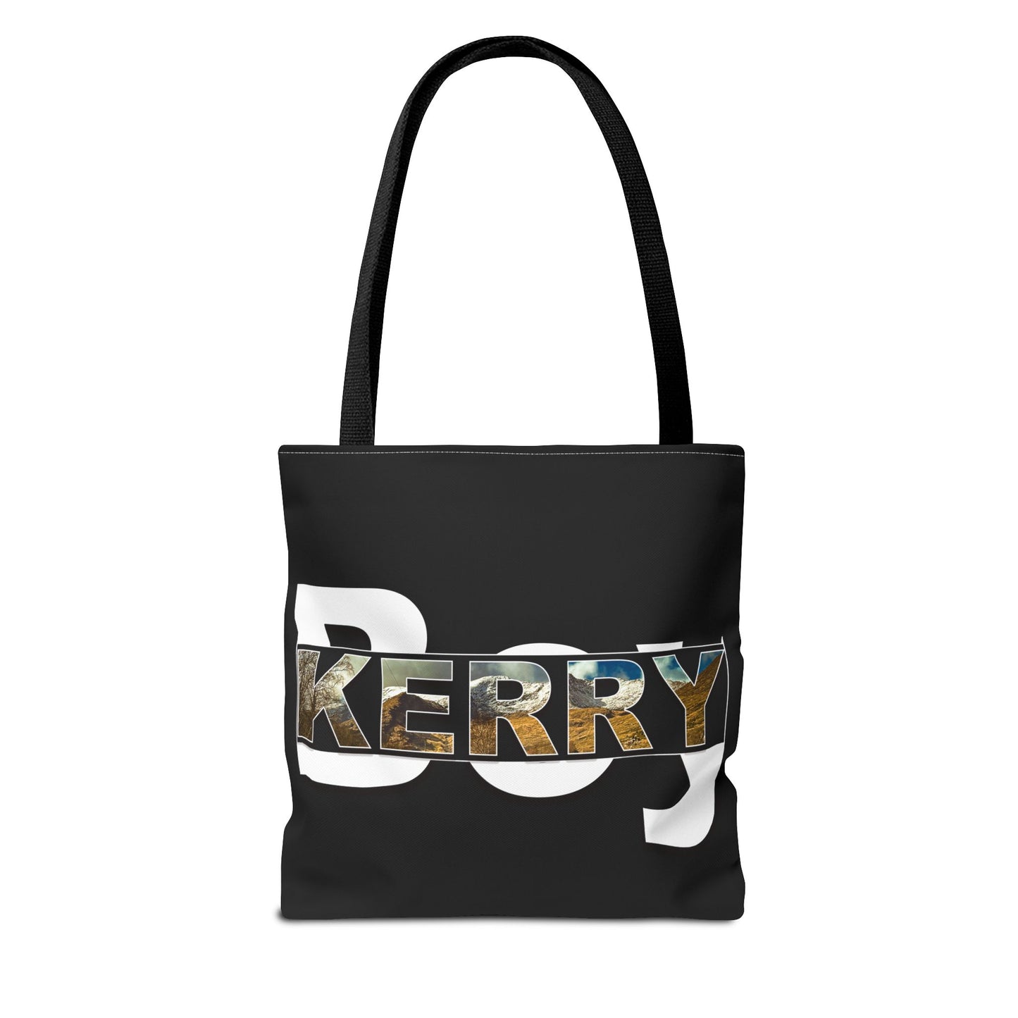 Kerry Boy black Tote Bag (AOP)