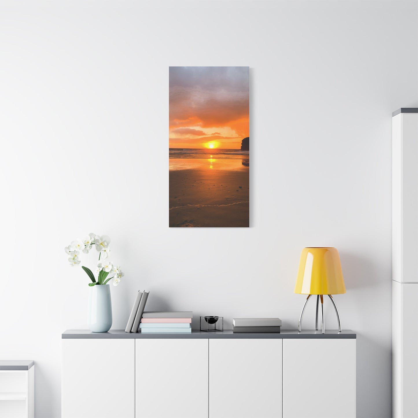 Sunset in Ballybunion Matte Canvas, Stretched, 1.25"