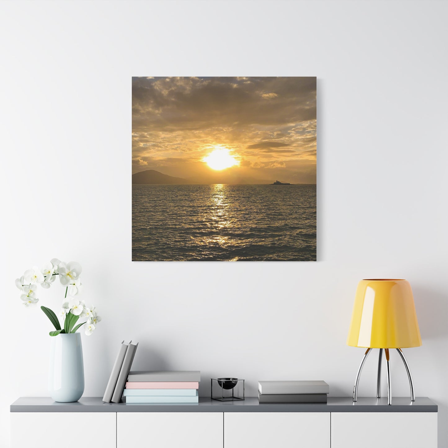 Sunset in Fenit Matte Canvas, Stretched, 1.25"
