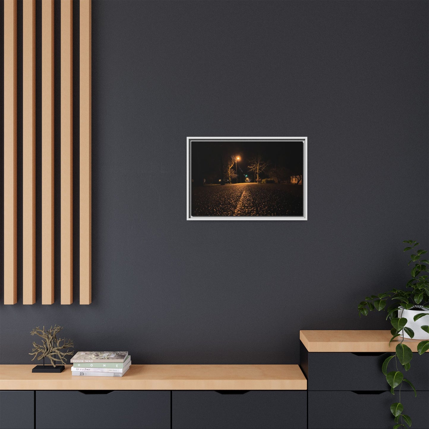 Stungiai Lithuania Matte Canvas, Framed (Multi-color)