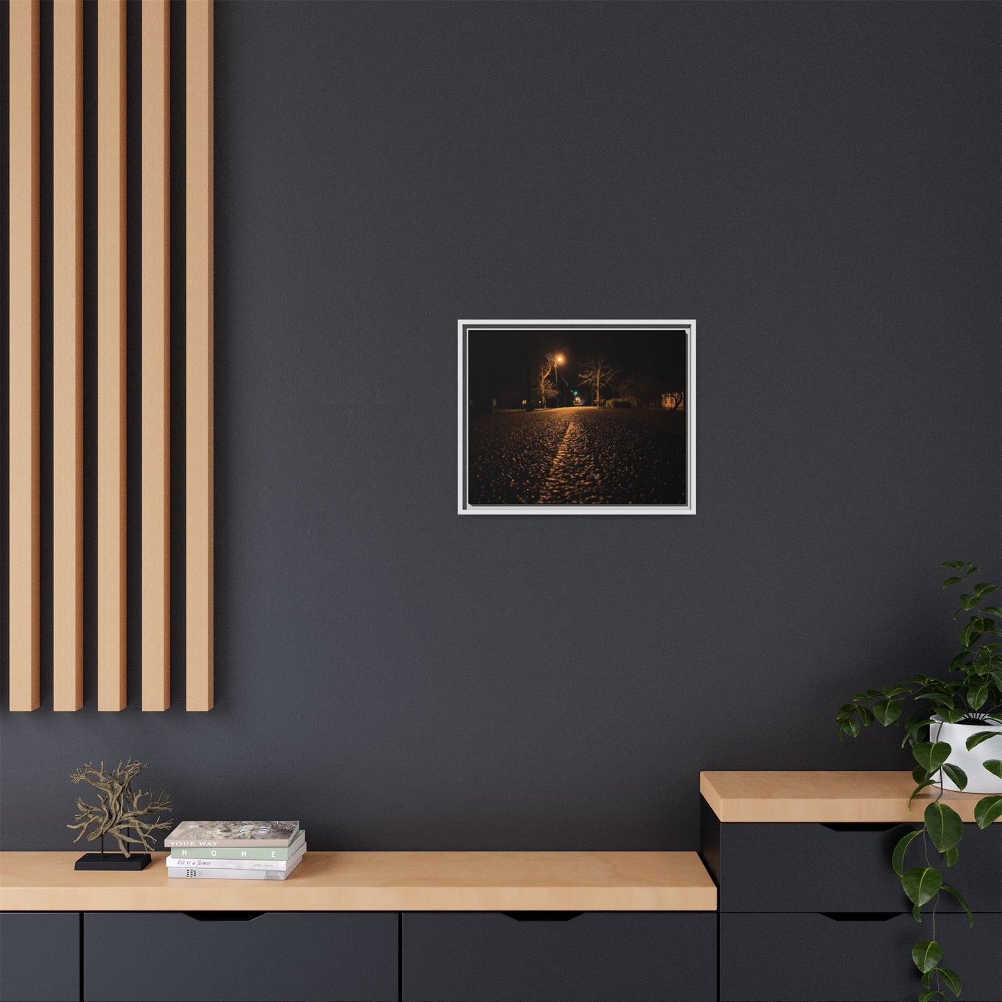 Stungiai Lithuania Matte Canvas, Framed (Multi-color)