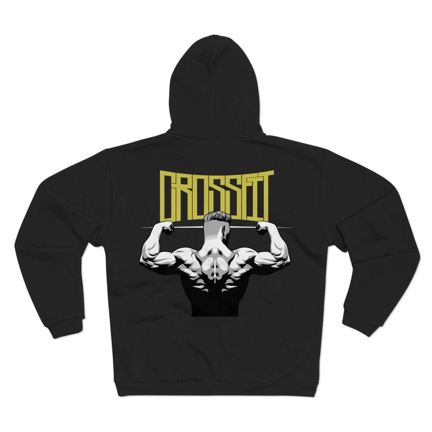 CrossFit Unisex Hooded Zip Sweatshirt - Perfect for Fitness Enthusiasts