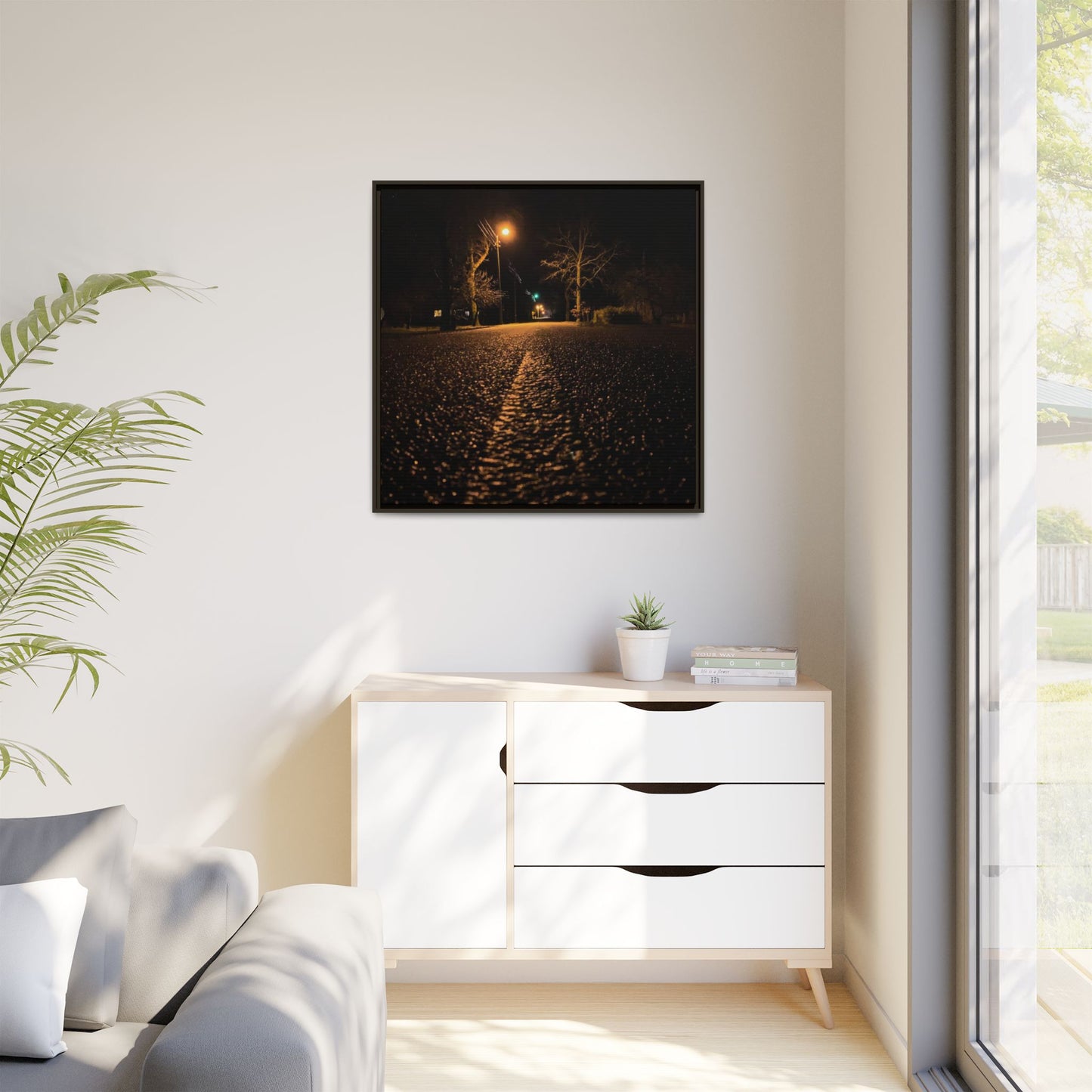 Stungiai Lithuania Matte Canvas, Framed (Multi-color)