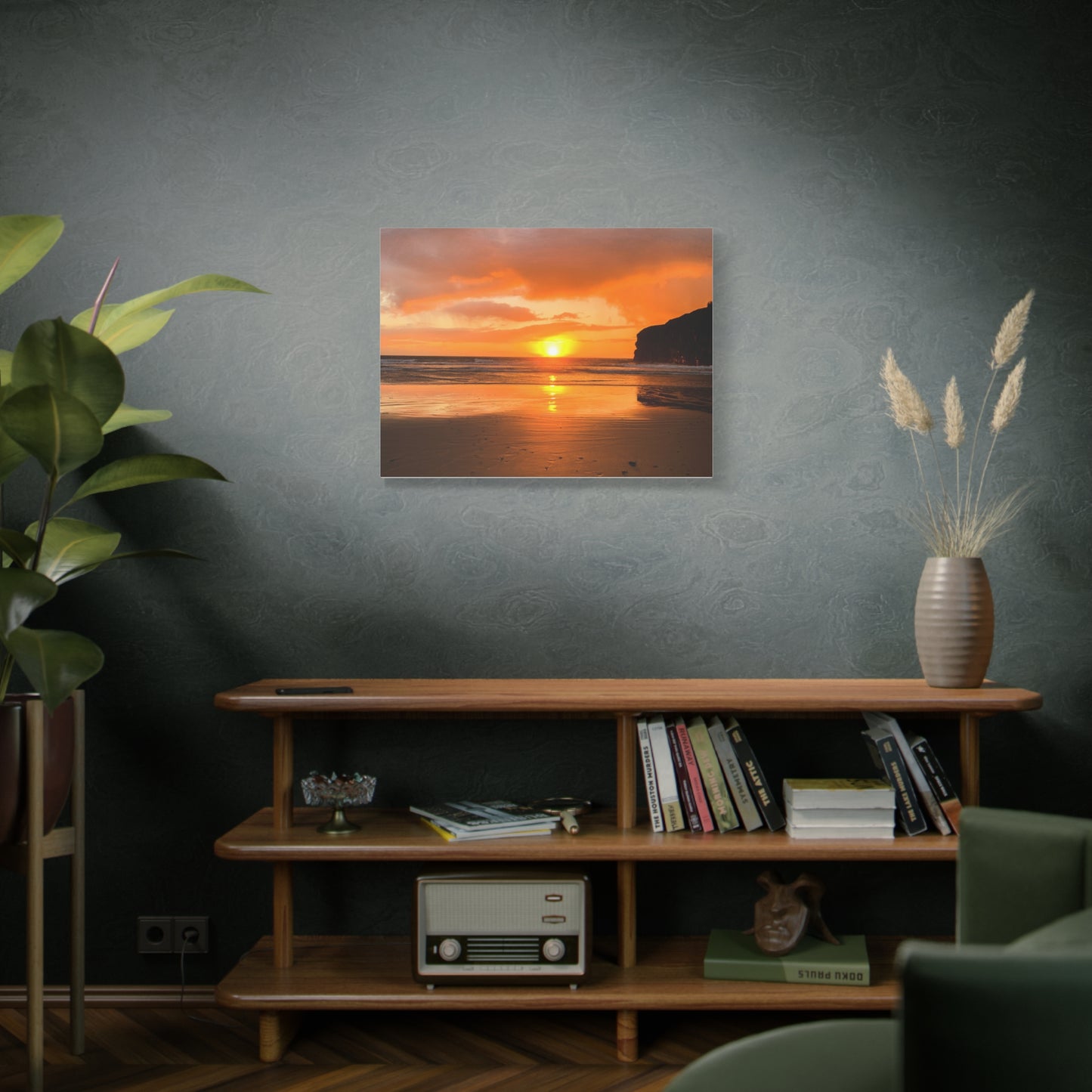 Sunset in Ballybunion Matte Canvas, Stretched, 1.25"