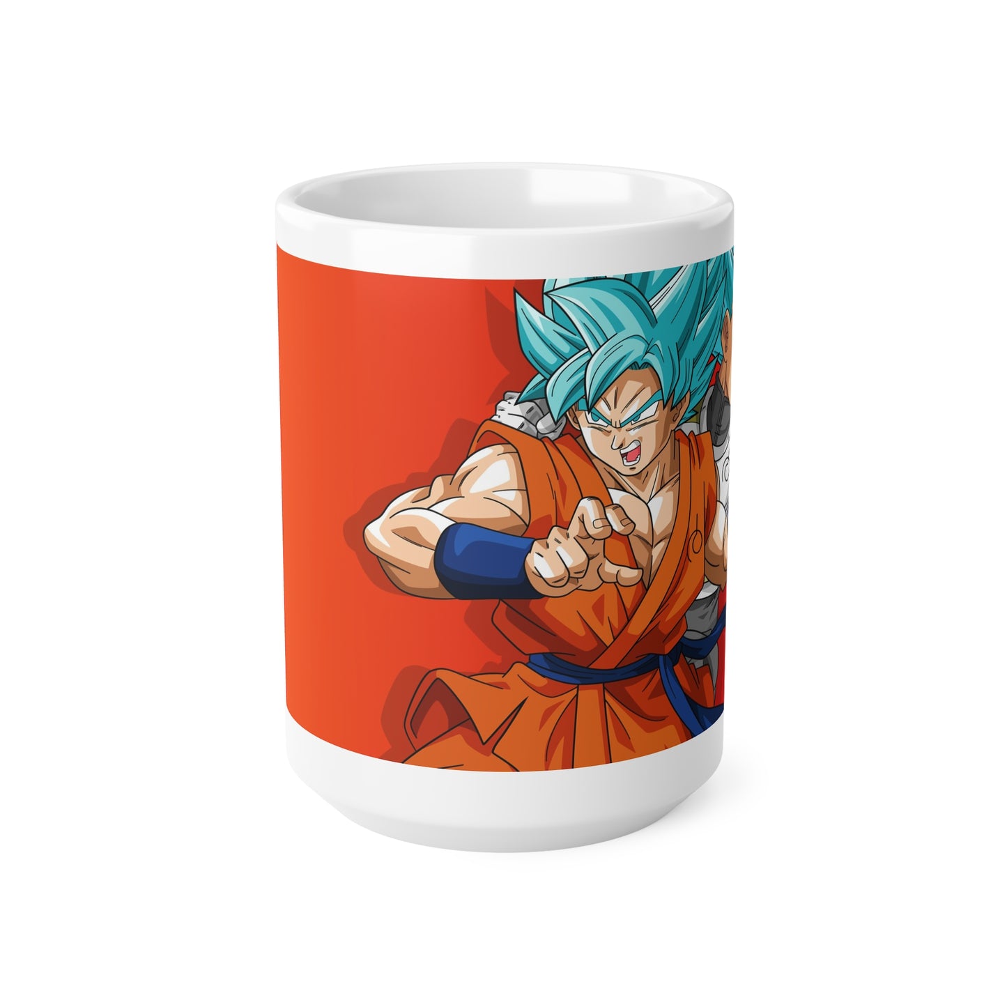Dragon Ball Z Ceramic Coffee Mug - Anime Character Design, Perfect Gift for Fans