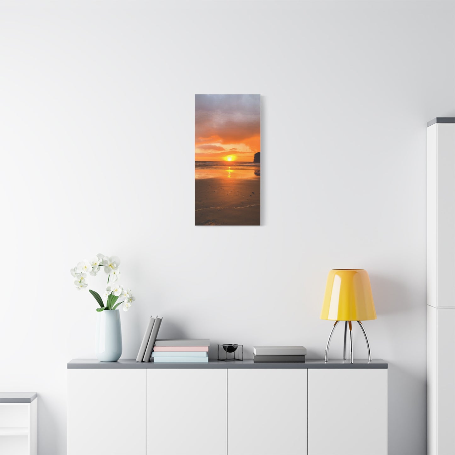 Sunset in Ballybunion Matte Canvas, Stretched, 1.25"