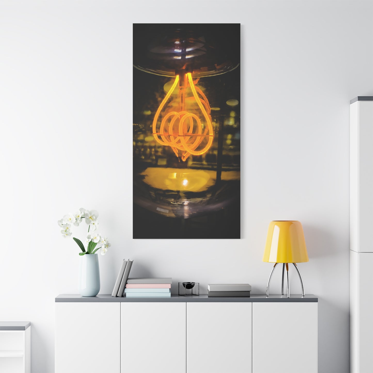 Bulb Matte Canvas, Stretched, 1.25"