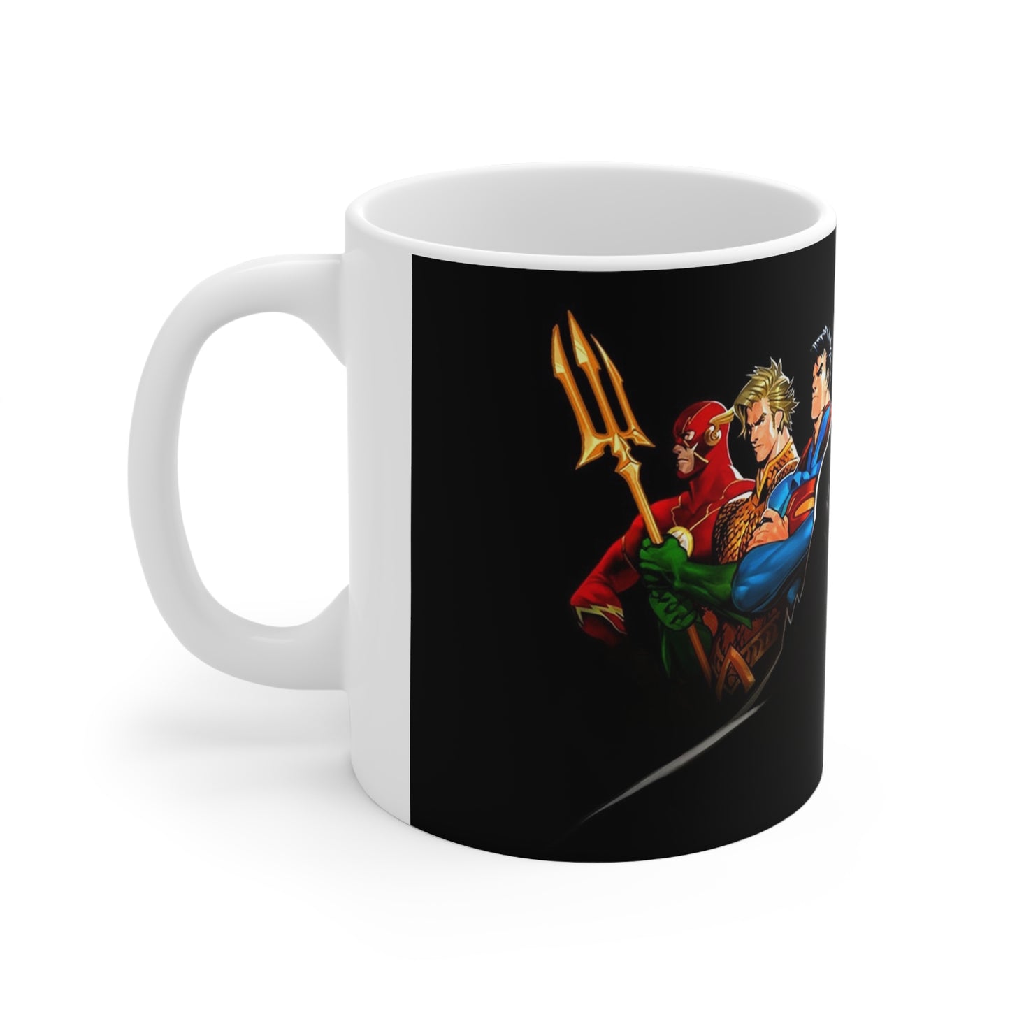 Justice League Ceramic Coffee Cups - 11oz & 15oz | Superhero Mugs for Comic Fans