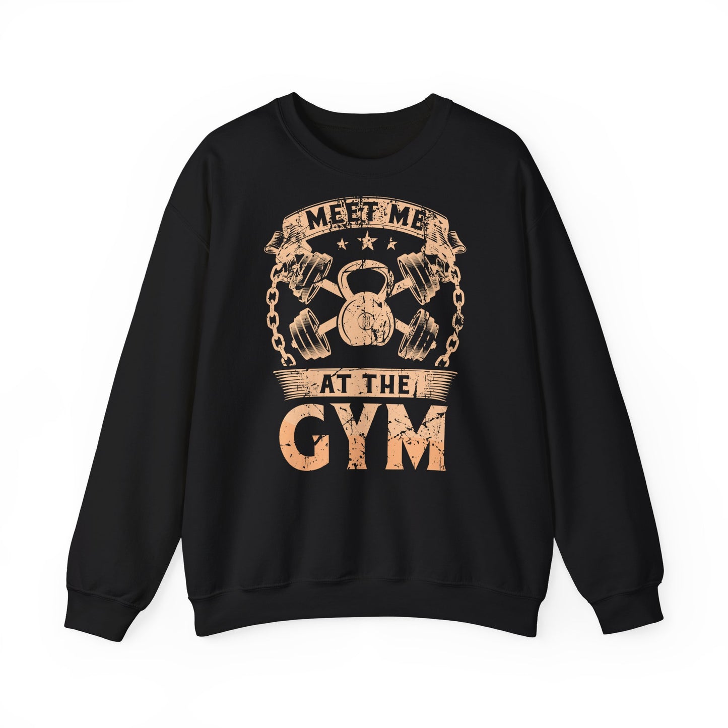 Meet Me At The Gym Unisex Heavy Blend™ Crewneck Sweatshirt