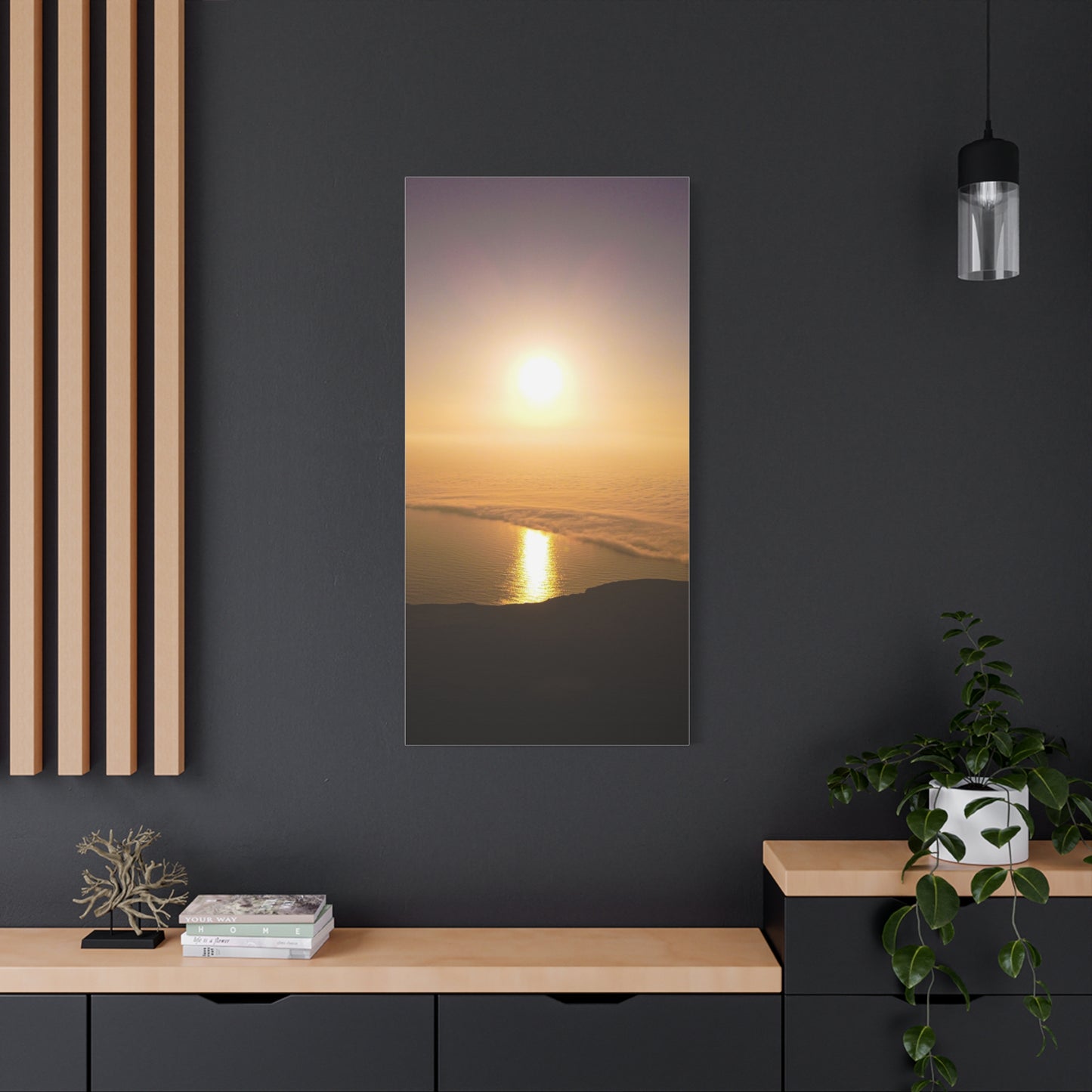 Sunset on Mount Brandon Matte Canvas, Stretched, 1.25"