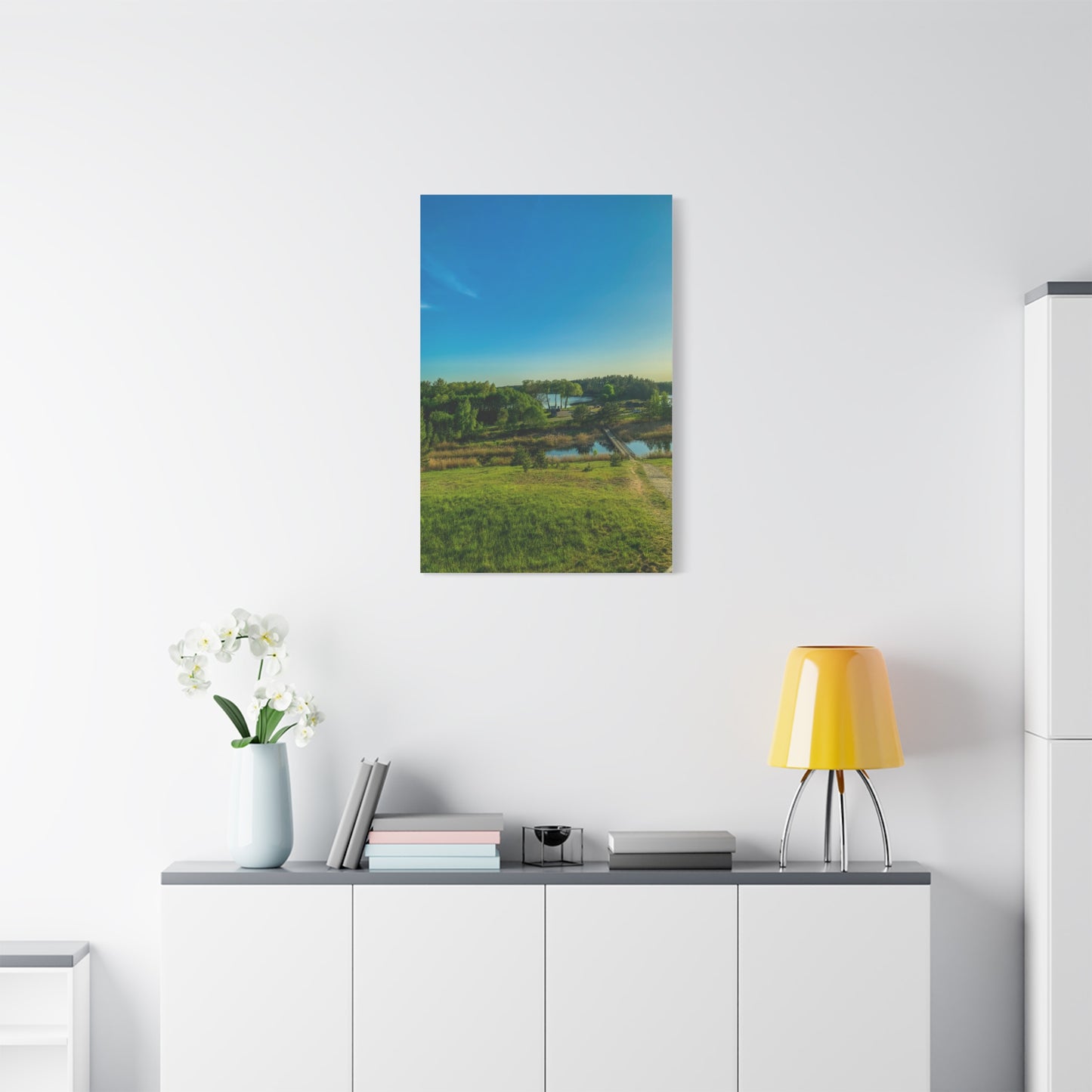 Zagare Lake, Lithuania Matte Canvas, Stretched, 1.25"