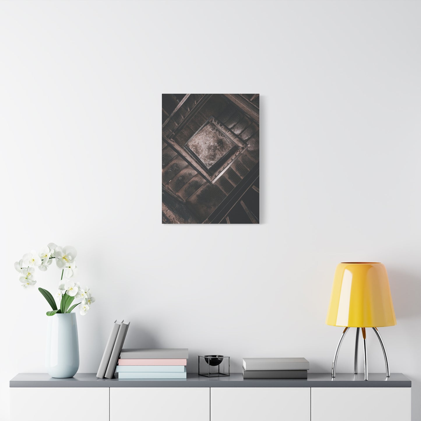 Stairs to Demon World Matte Canvas, Stretched, 1.25"