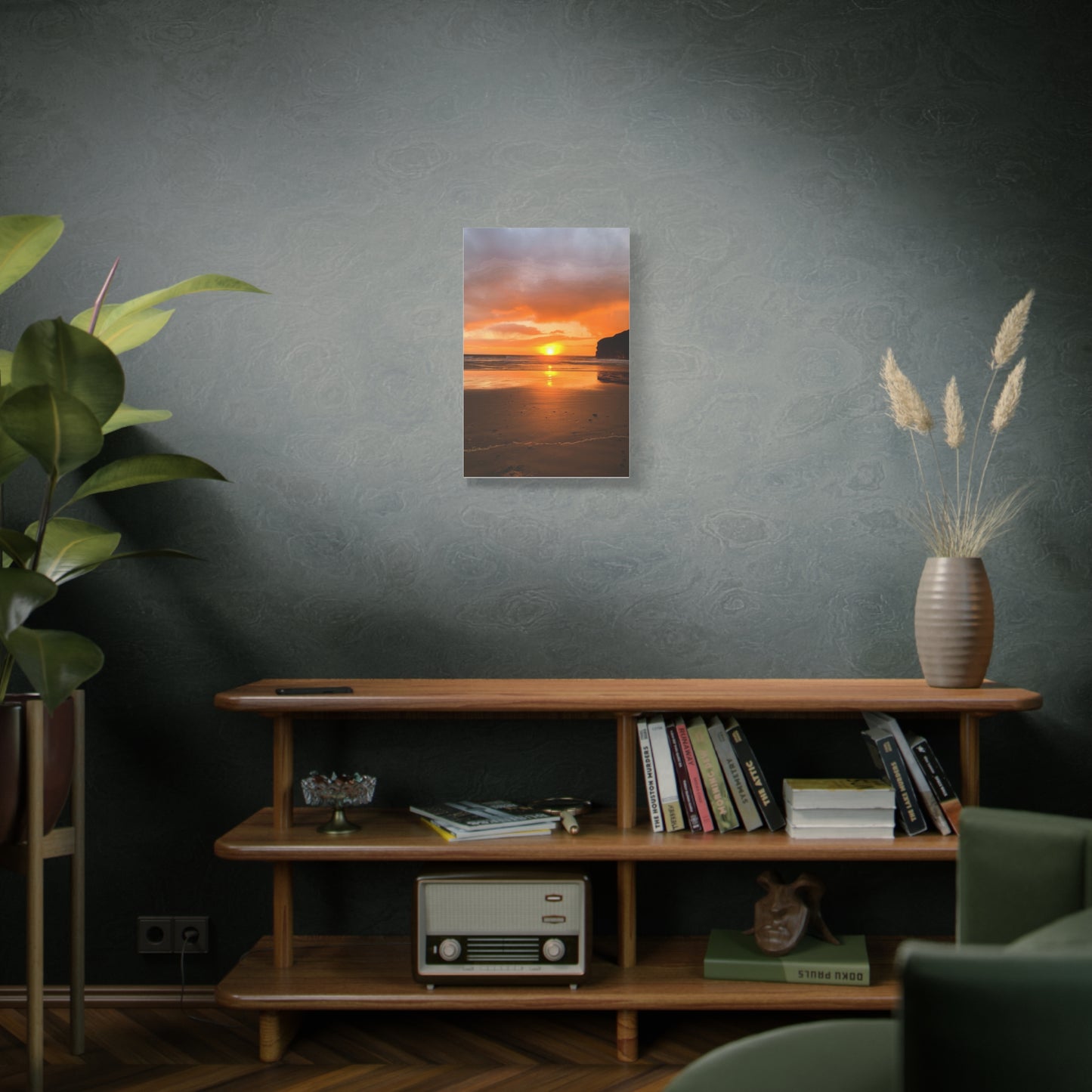 Sunset in Ballybunion Matte Canvas, Stretched, 1.25"