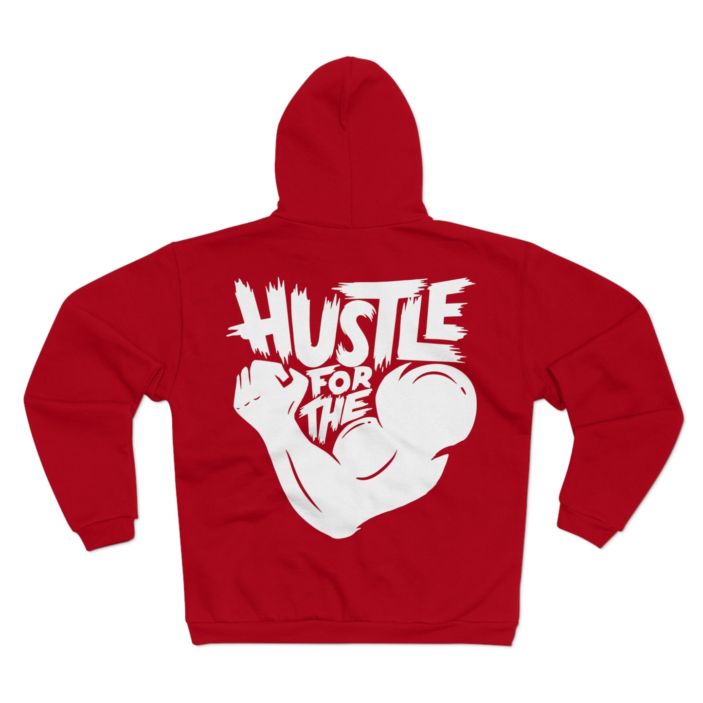 Hustle for the Grind Unisex Hooded Zip Sweatshirt