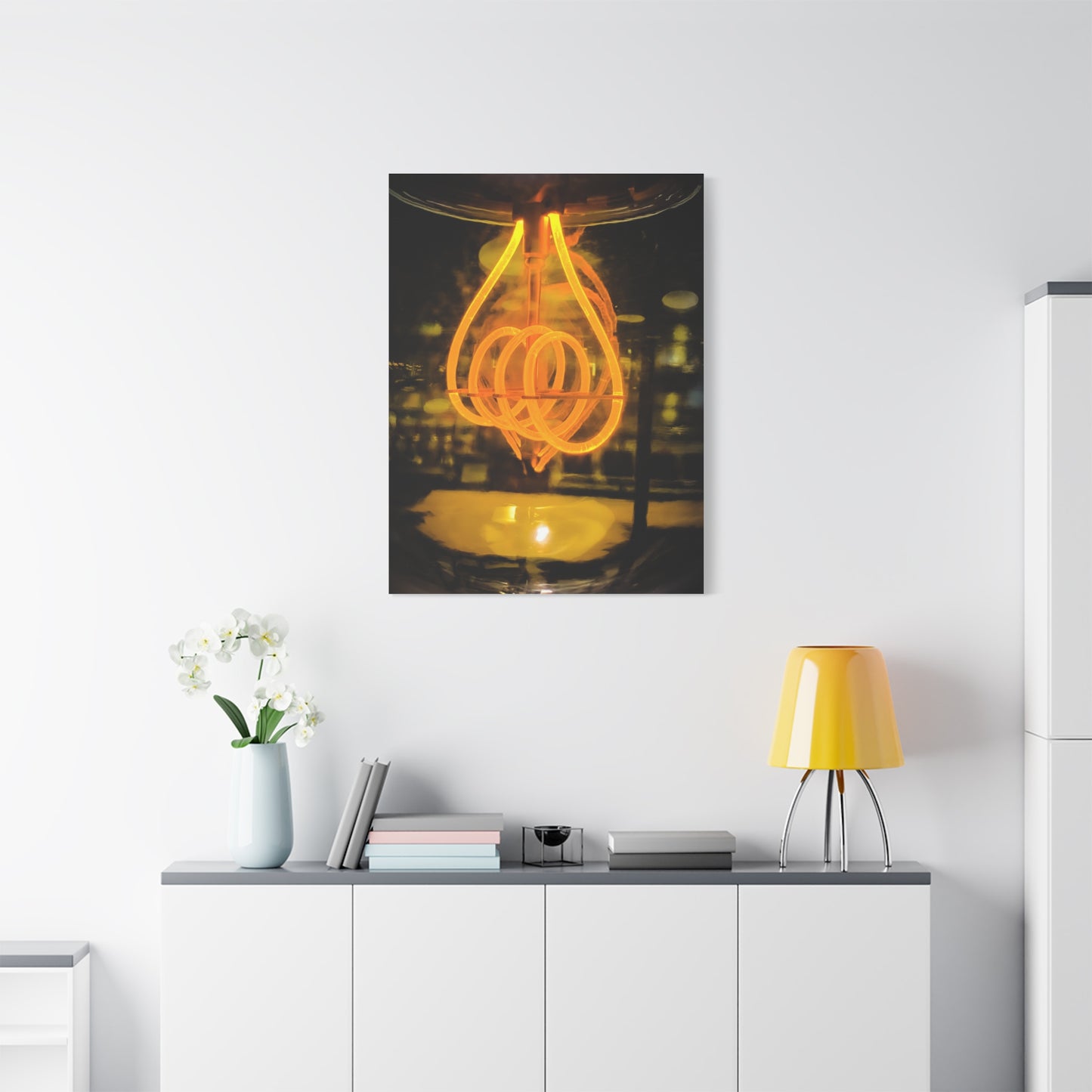 Bulb Matte Canvas, Stretched, 1.25"