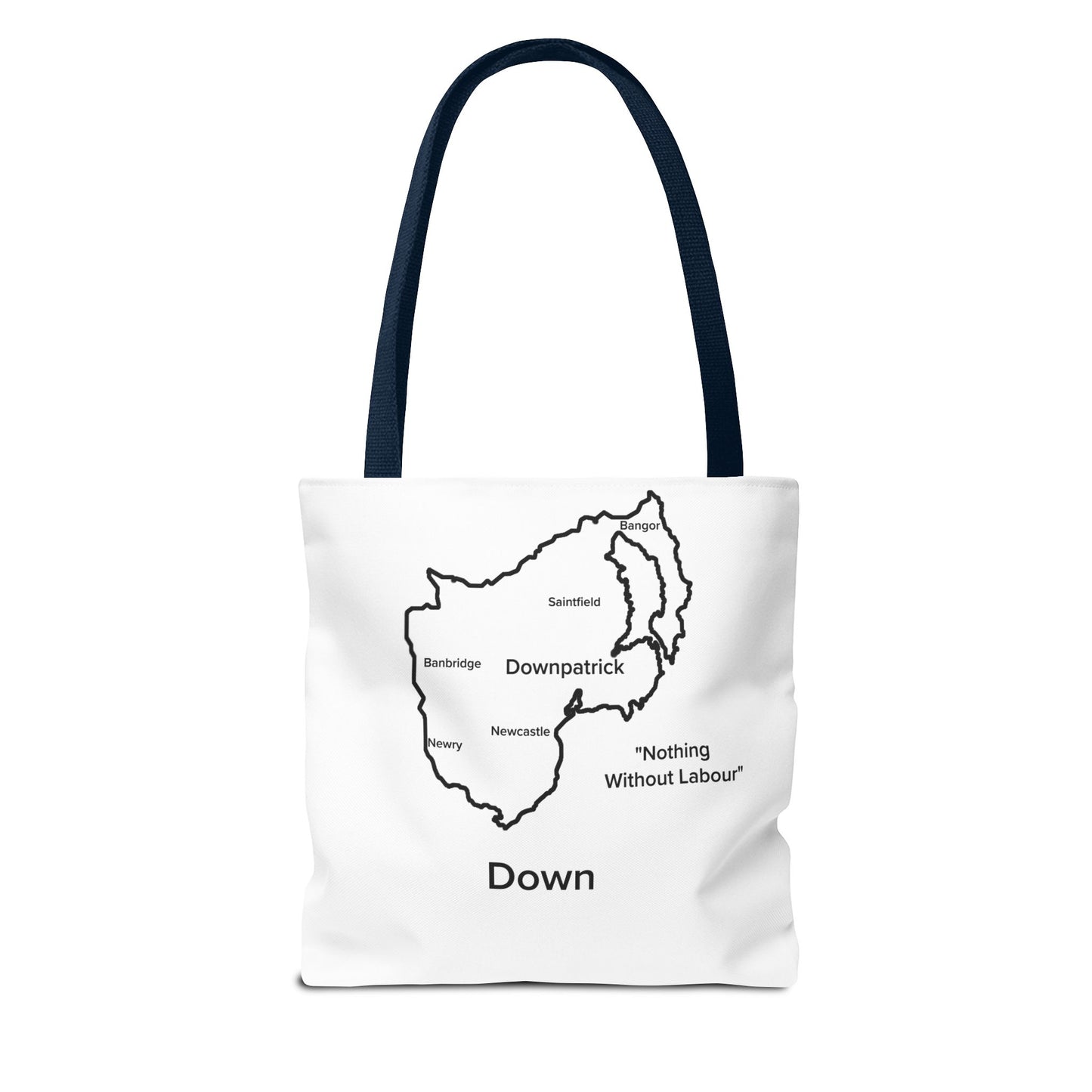 Down Tote Bag White Edition
