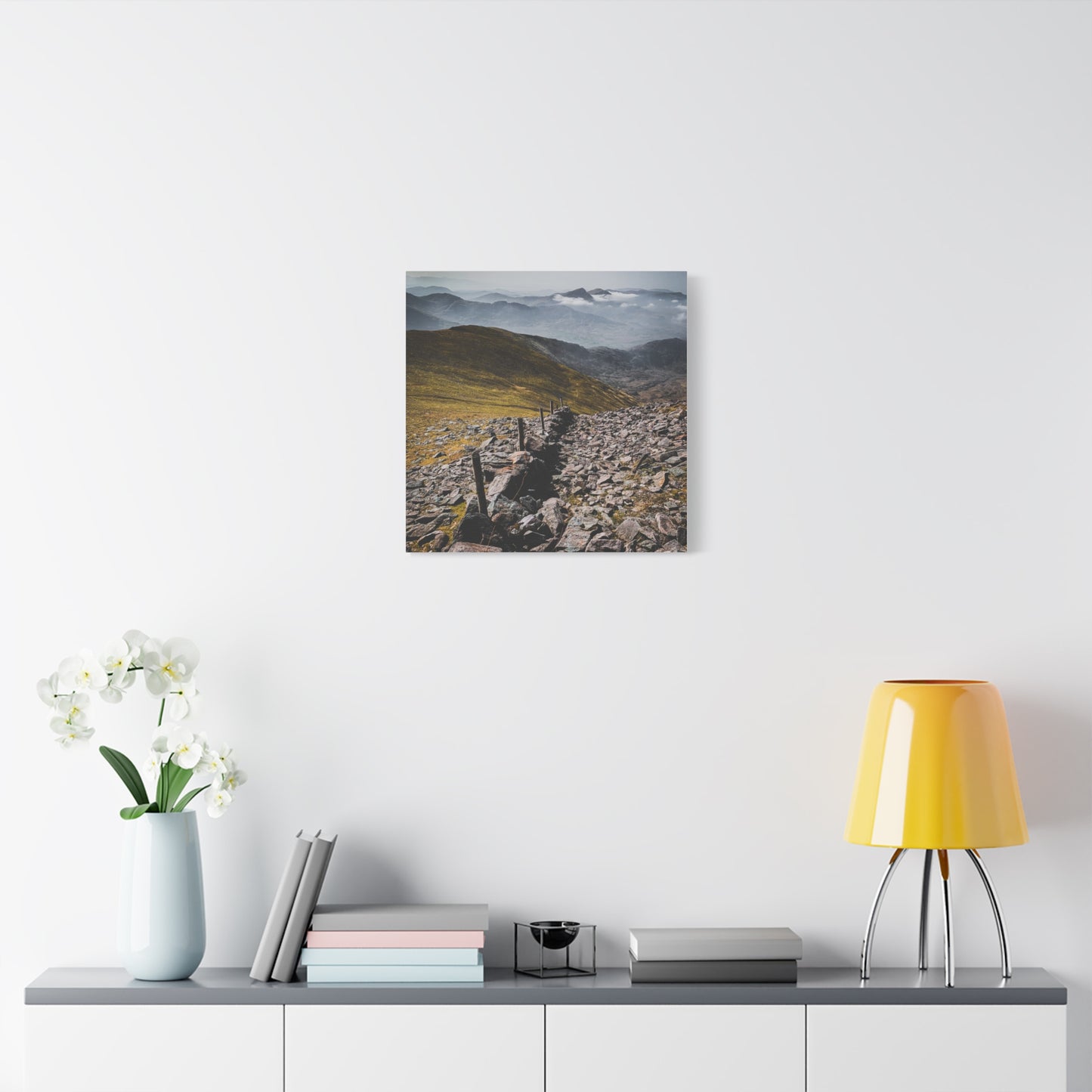 Wall in Mountains Matte Canvas, Stretched, 1.25"