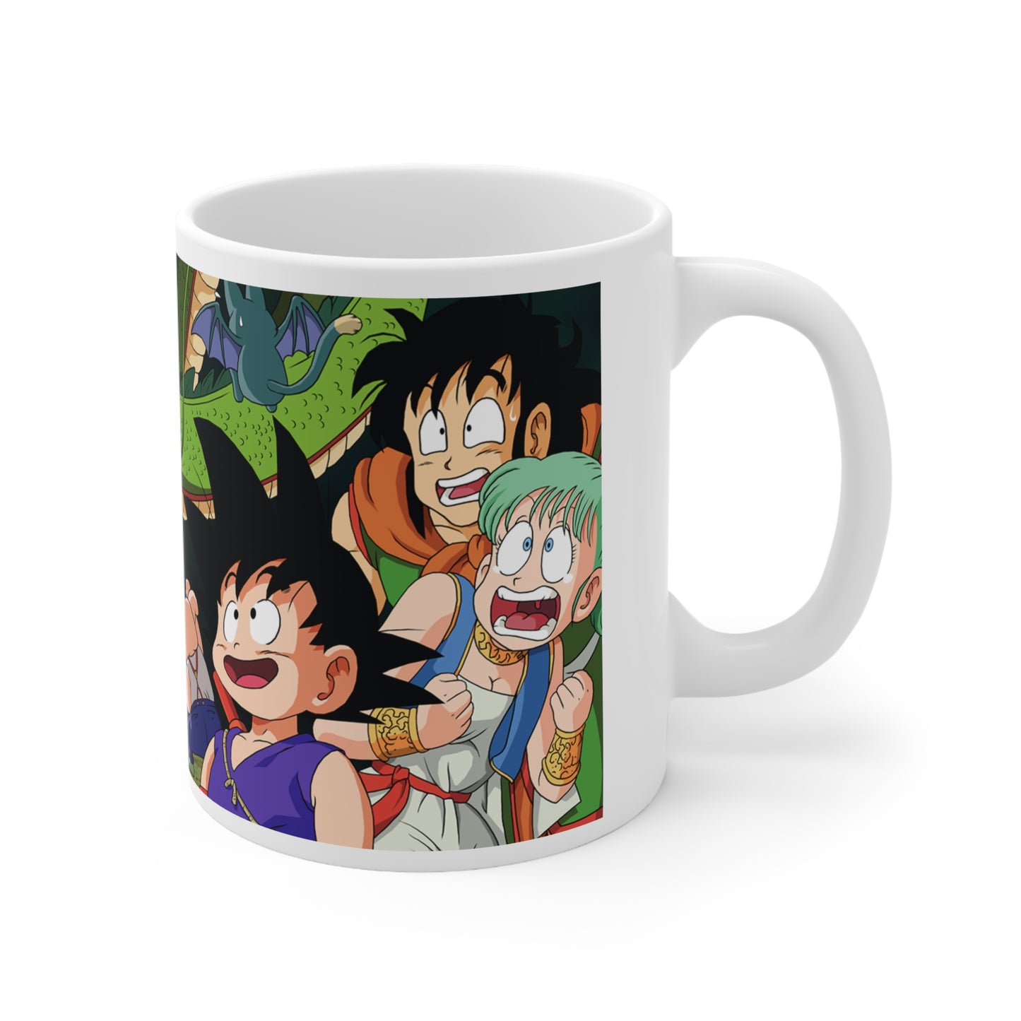 Dragon Ball Z Ceramic Coffee Cups - 11oz & 15oz - Perfect for Fans!