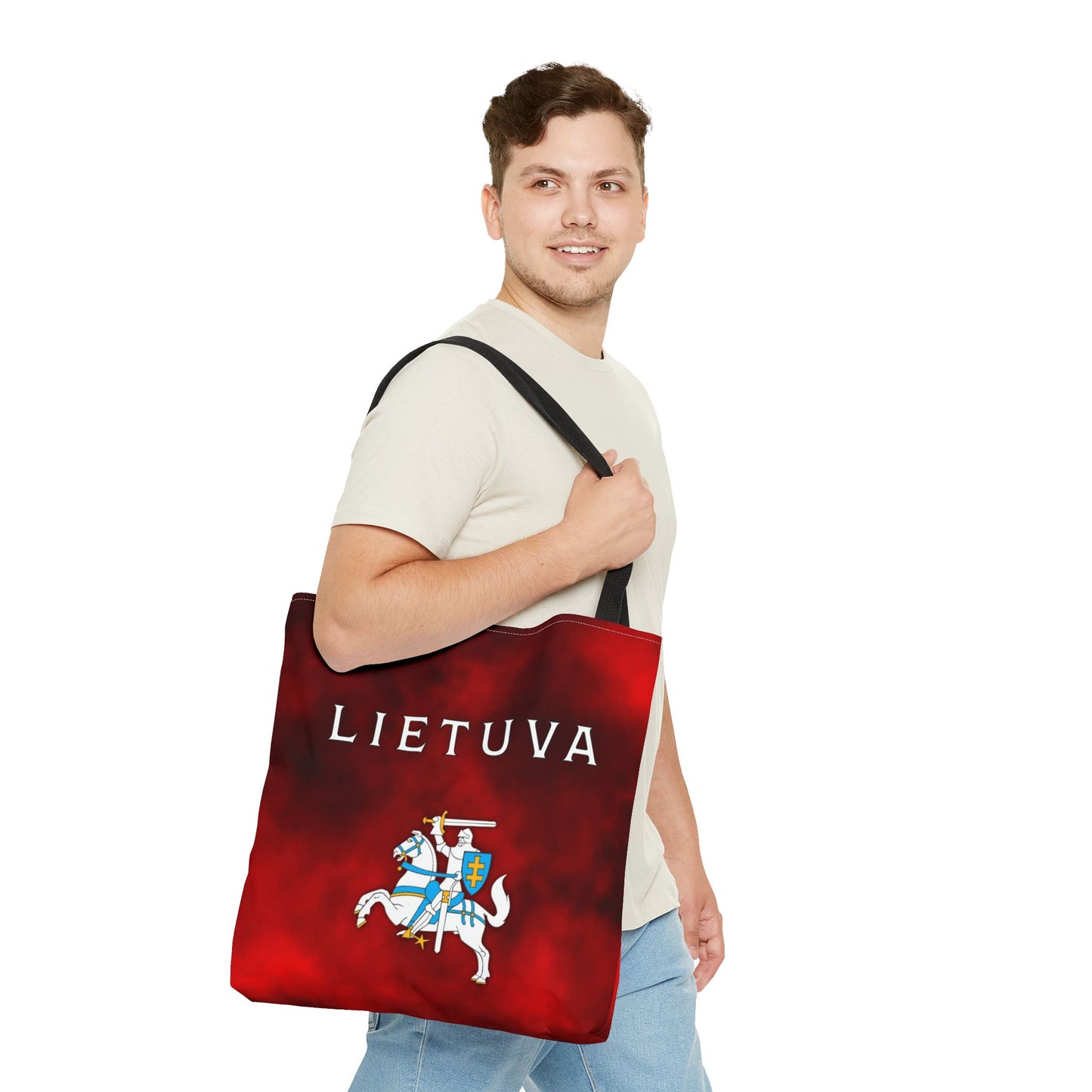 Lithuania Tote Bag - Stylish Red Design for Proud Lithuanians