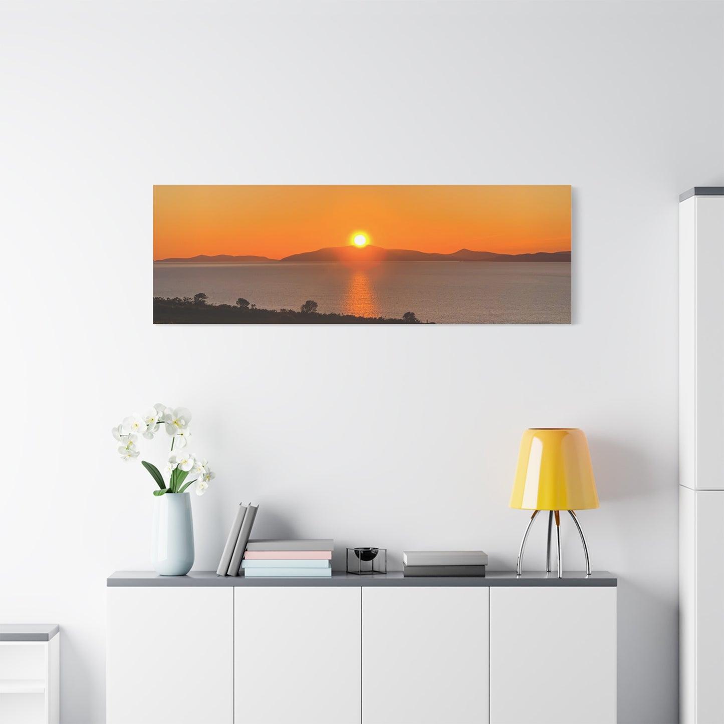 Sunset Ring of Kerry Matte Canvas, Stretched, 1.25"