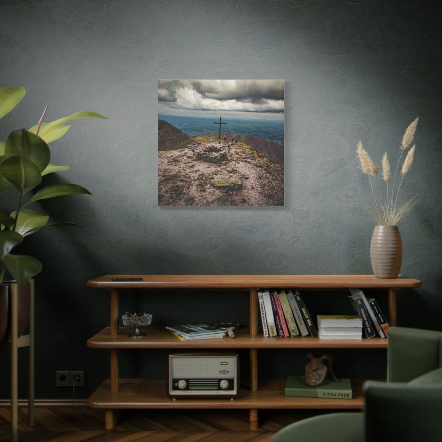 Carrauntoohil Summit Matte Canvas, Stretched, 1.25"