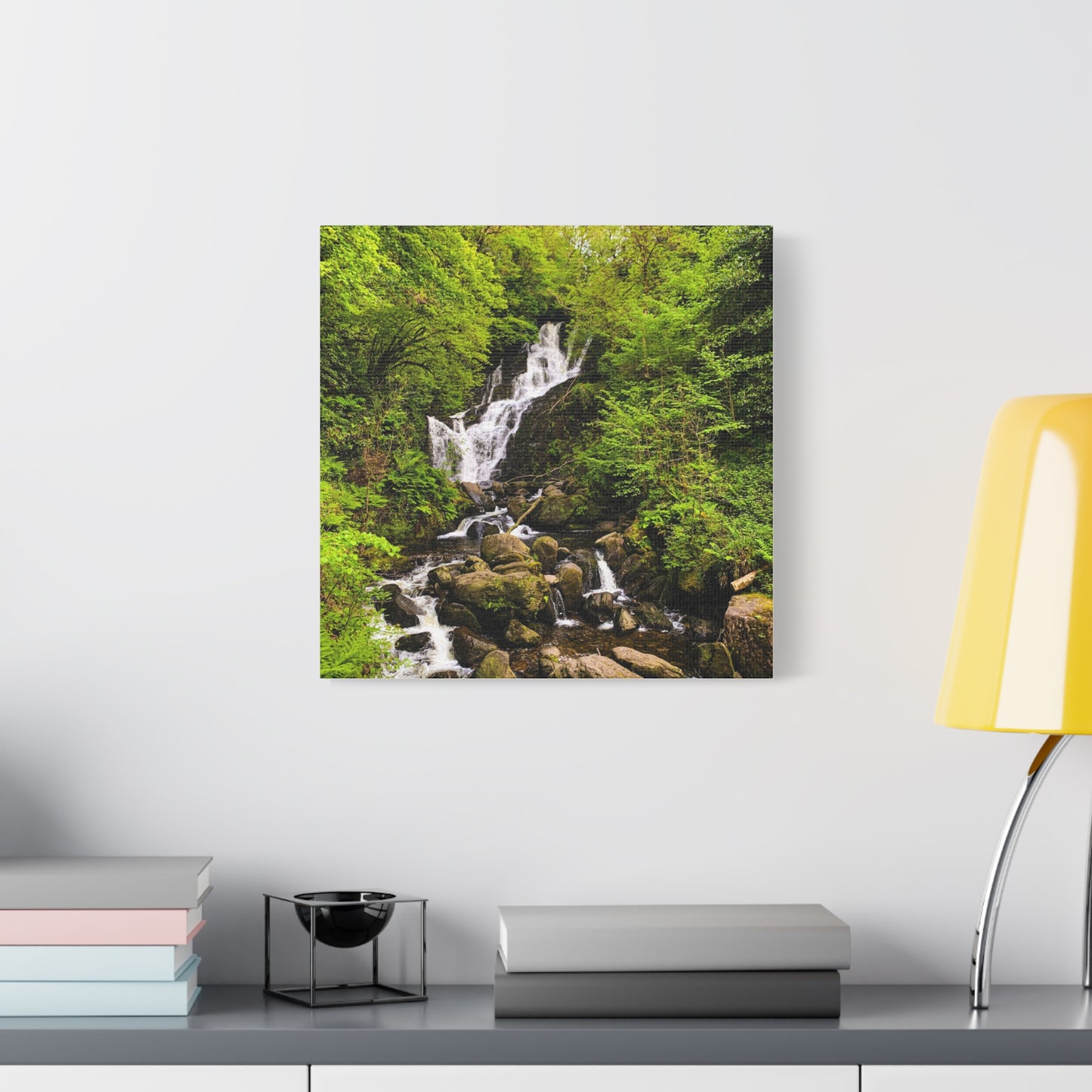 Torc waterfall Matte Canvas, Stretched, 1.25"