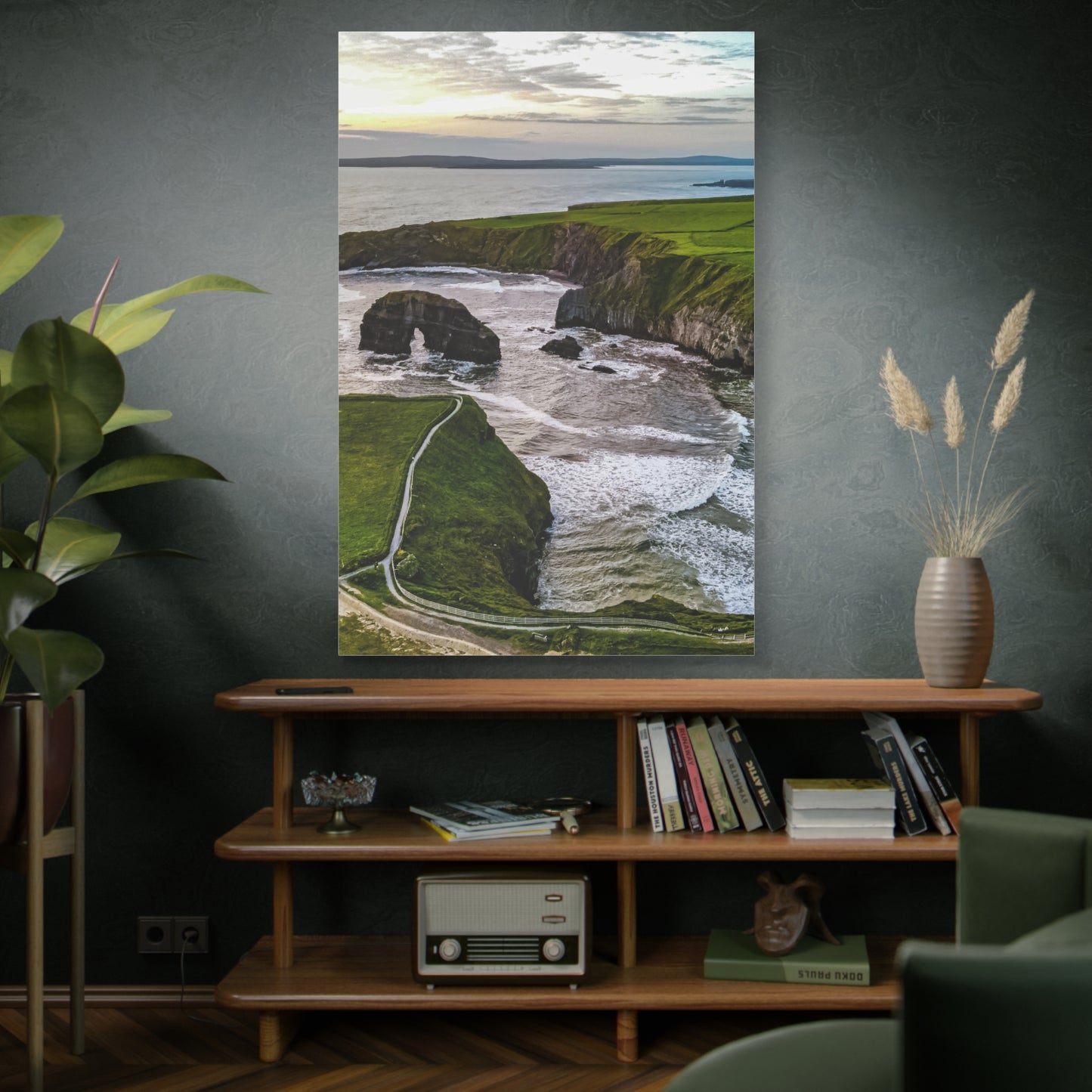 Virgin Rock Ballybunion Matte Canvas, Stretched, 1.25"