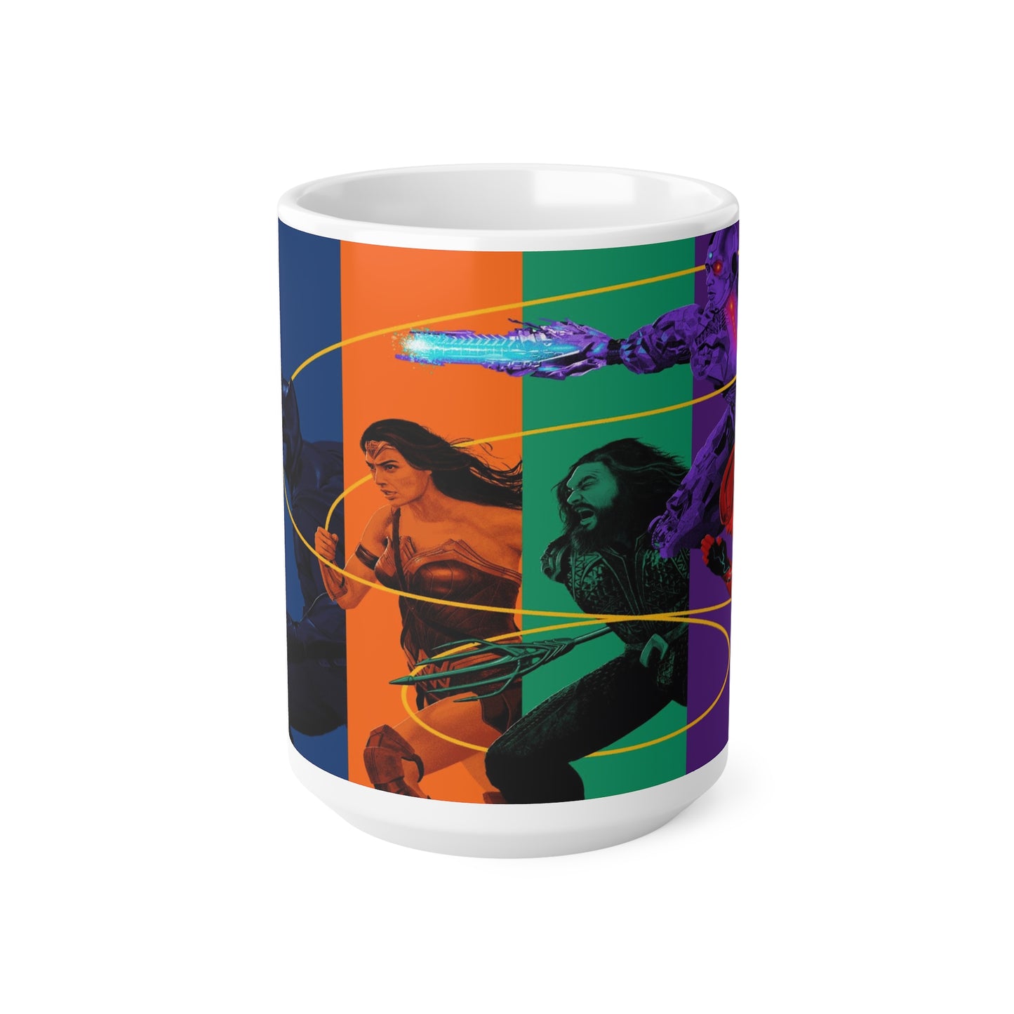 Superhero Ceramic Coffee Mugs - 11oz & 15oz - Perfect Gift for Comic Fans