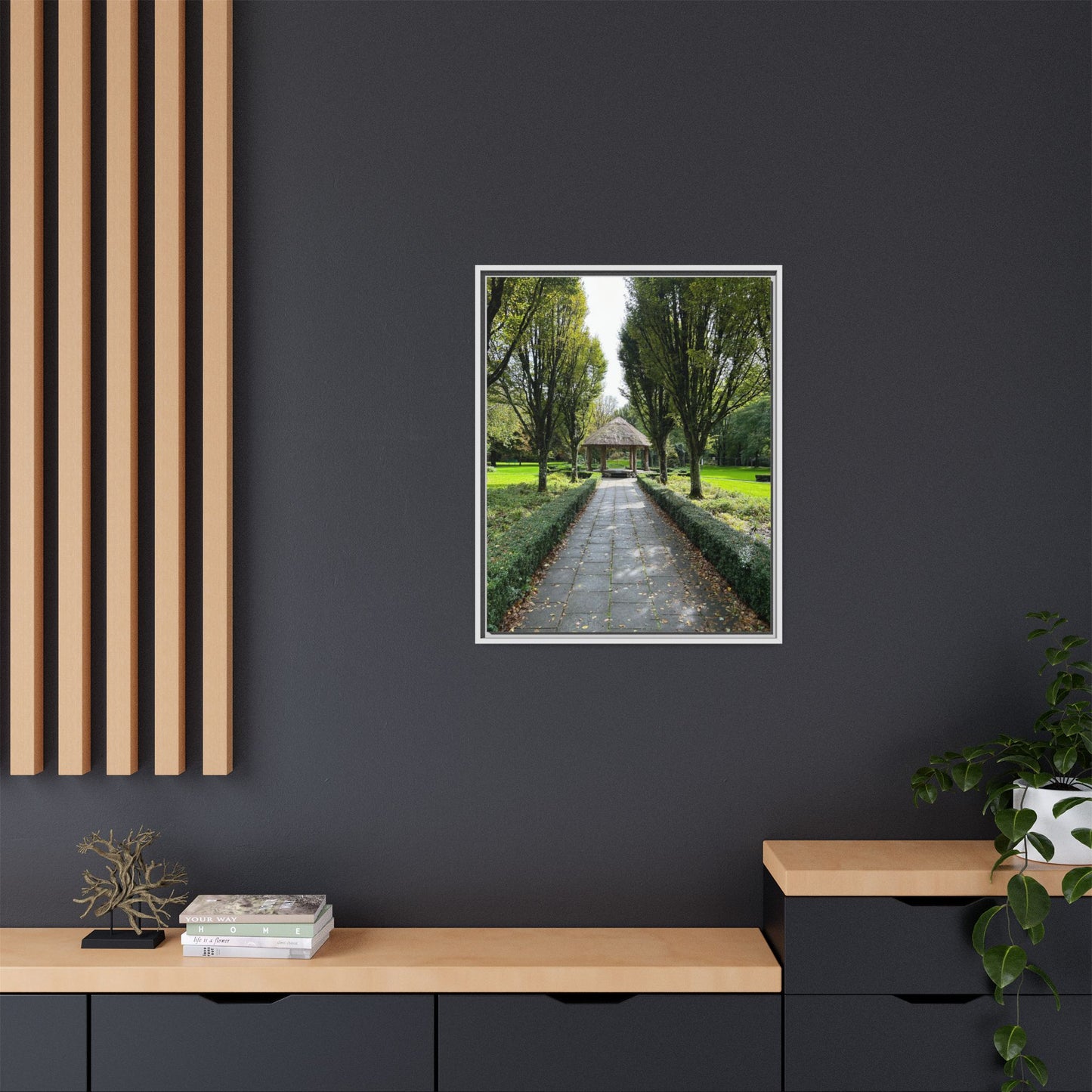 Adare Matte Canvas, Framed (Multi-color)