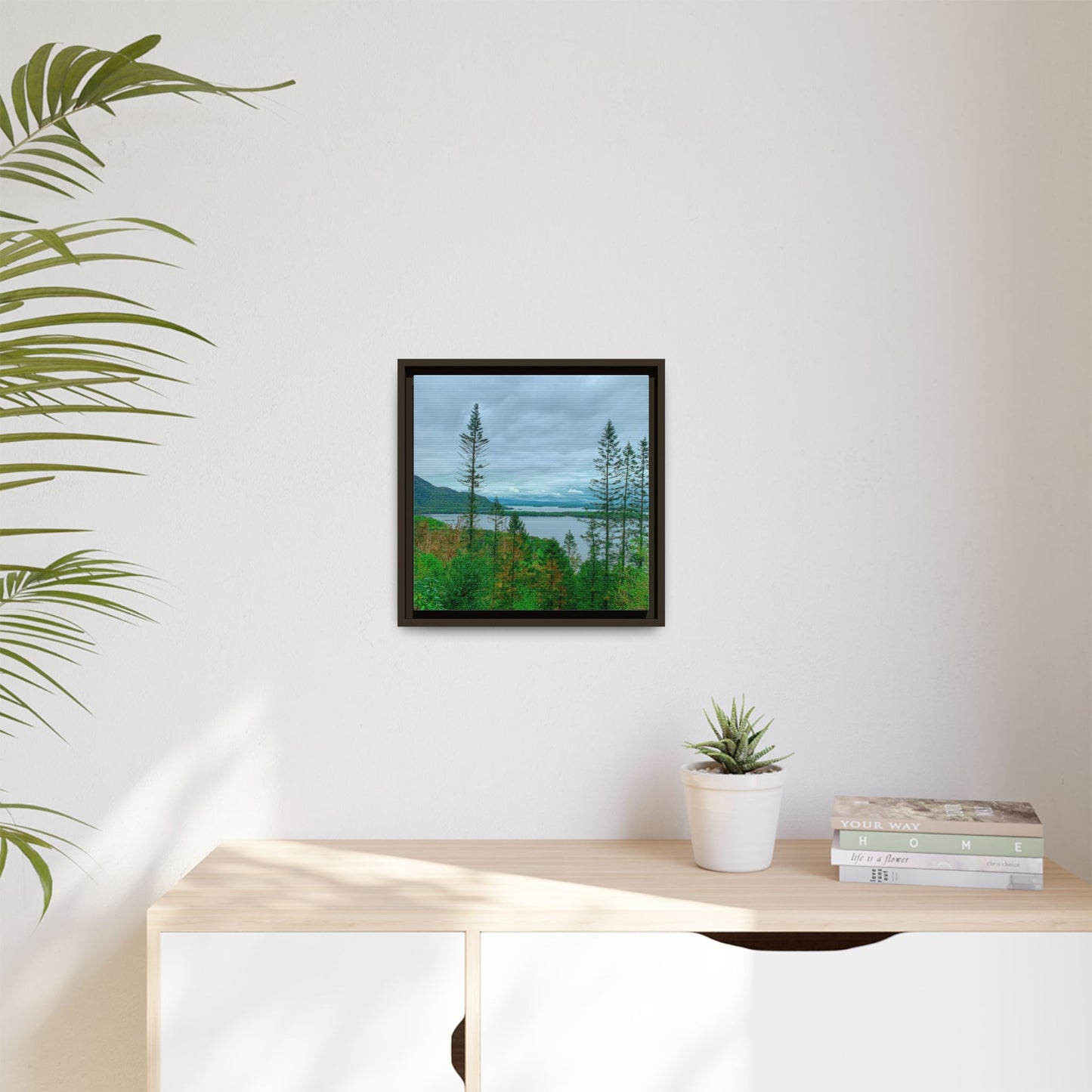 Torc Mountain Trail 2 Matte Canvas, Framed (Multi-color)